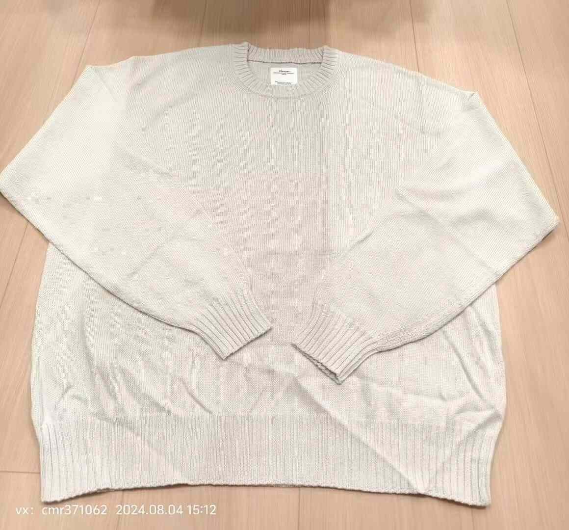 VISVIM 24SS JUMBO SB CREW KNIT