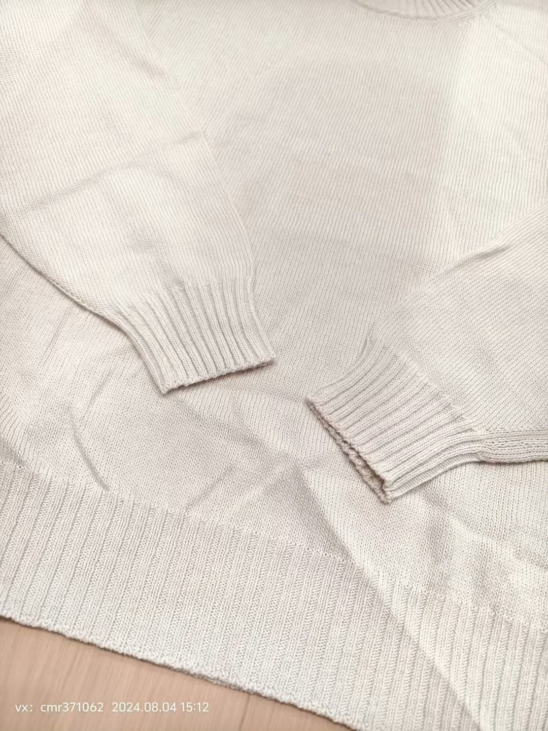 VISVIM 24SS JUMBO SB CREW KNIT — detail