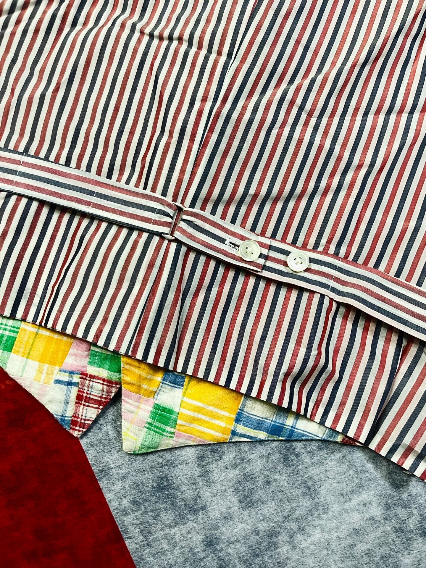 Thom Browne 13SS Multi Color Vest — detail