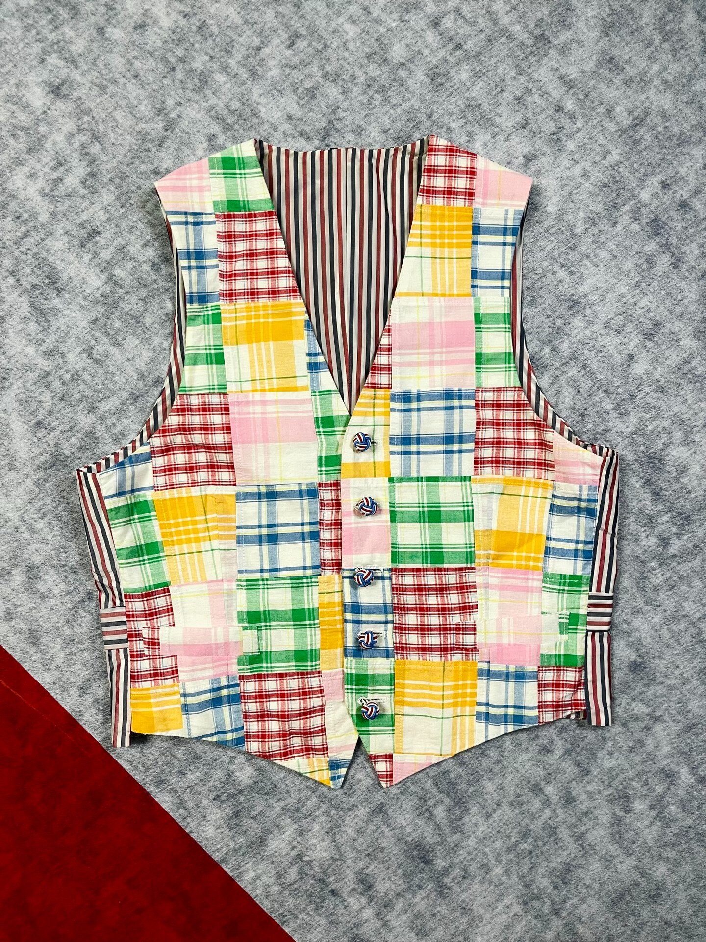Thom Browne 13SS Multi Color Vest