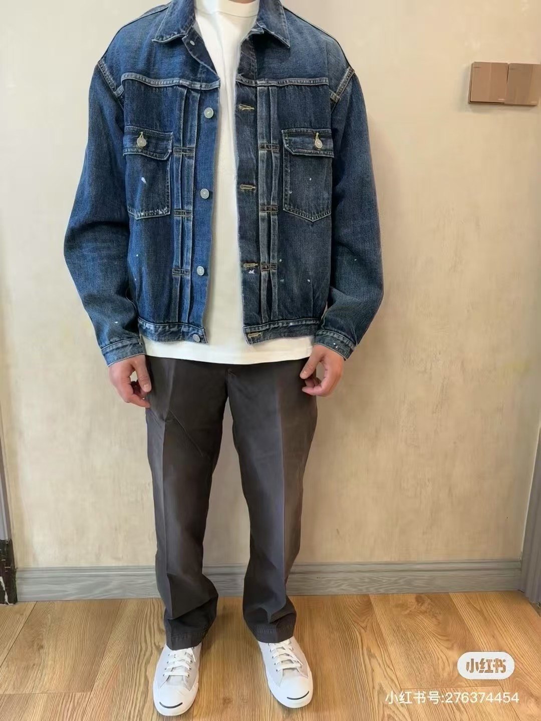 VISVIM 24AW CHINO PANTS DMGD — label