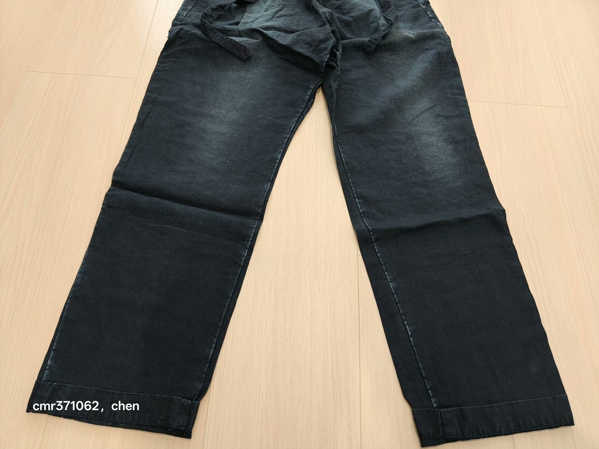VISVIM 23 ICT HAKAMA PANTS DMGD — detail