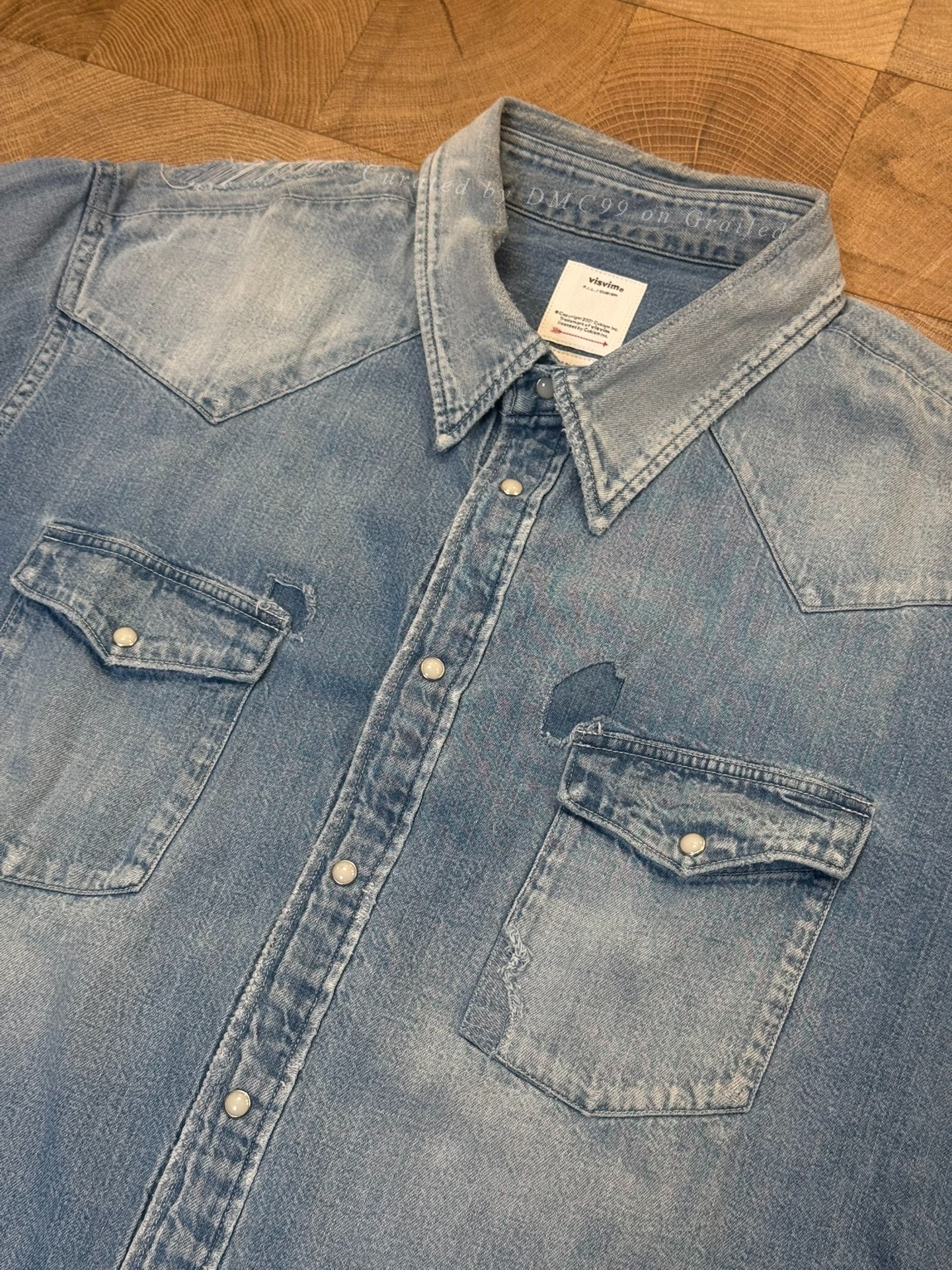 Visvim 24SS Social Sculpture Shirt — front