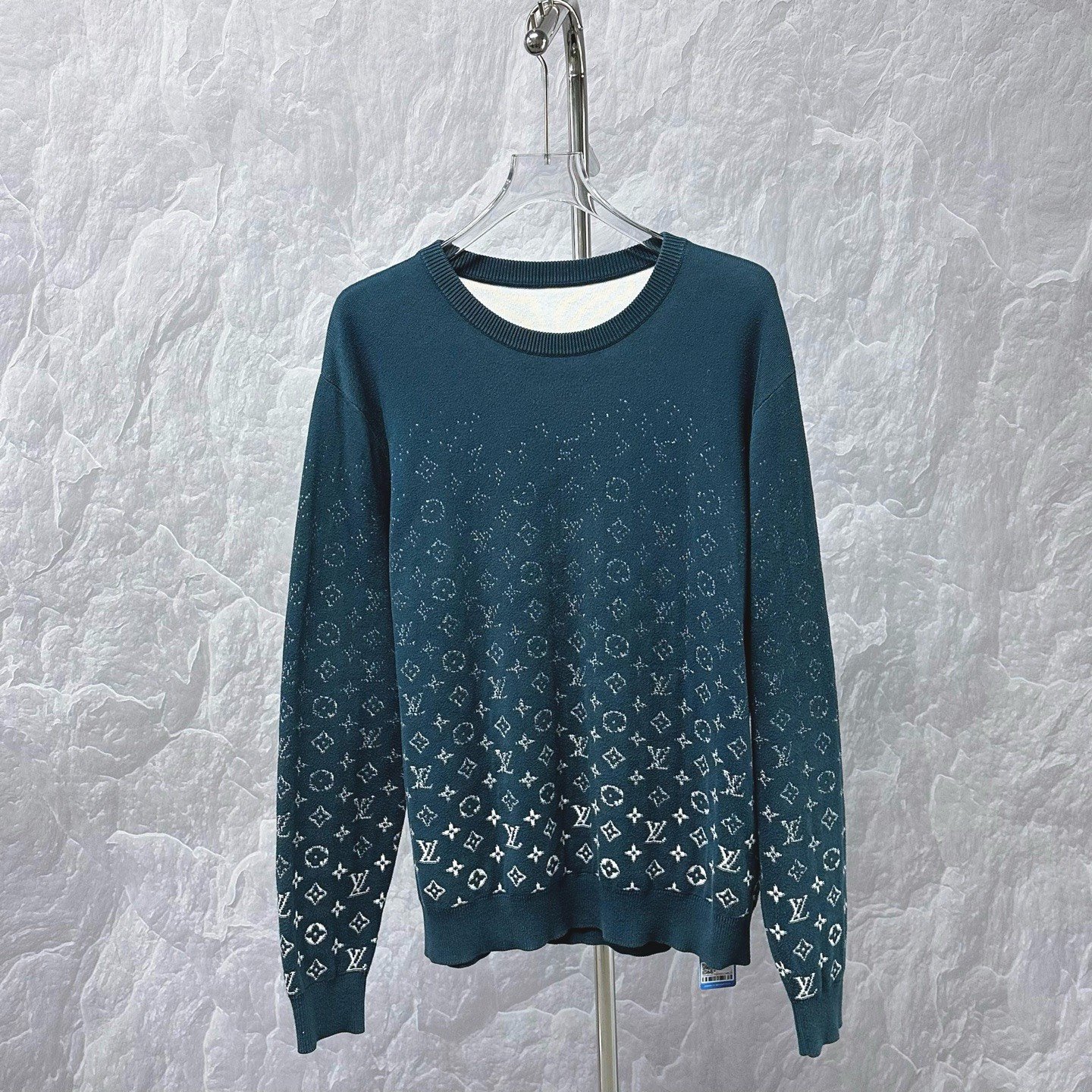 Louis Vuitton Monogram Knit Sweater L