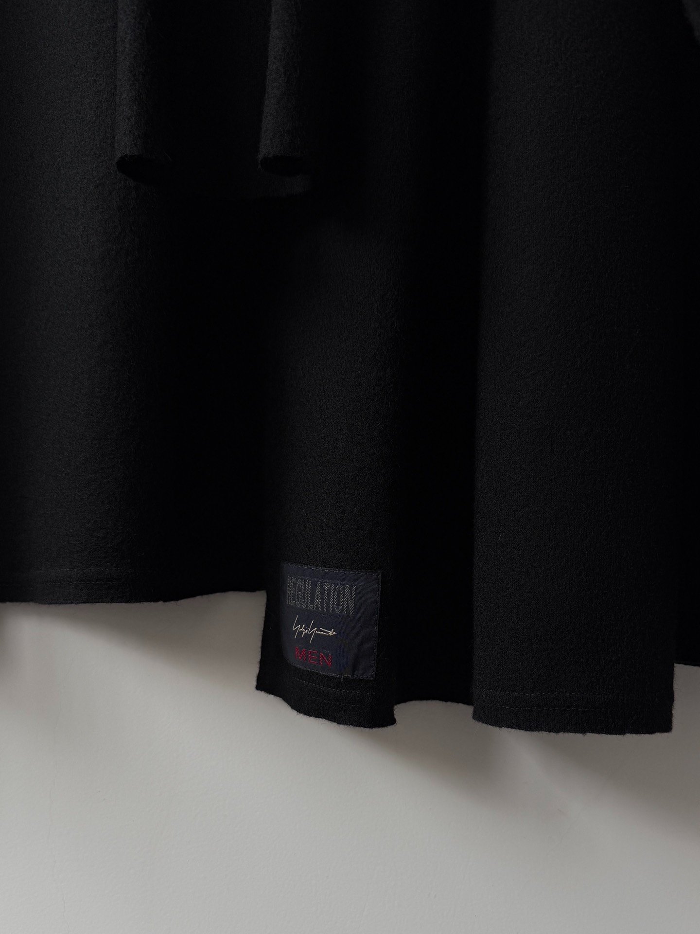 Yohji Yamamoto Regulation 17AW Wool Top — back