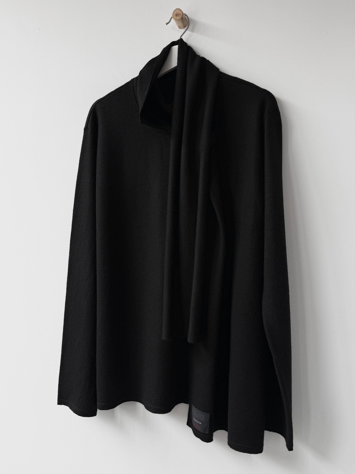 Yohji Yamamoto Regulation 17AW Wool Top — detail