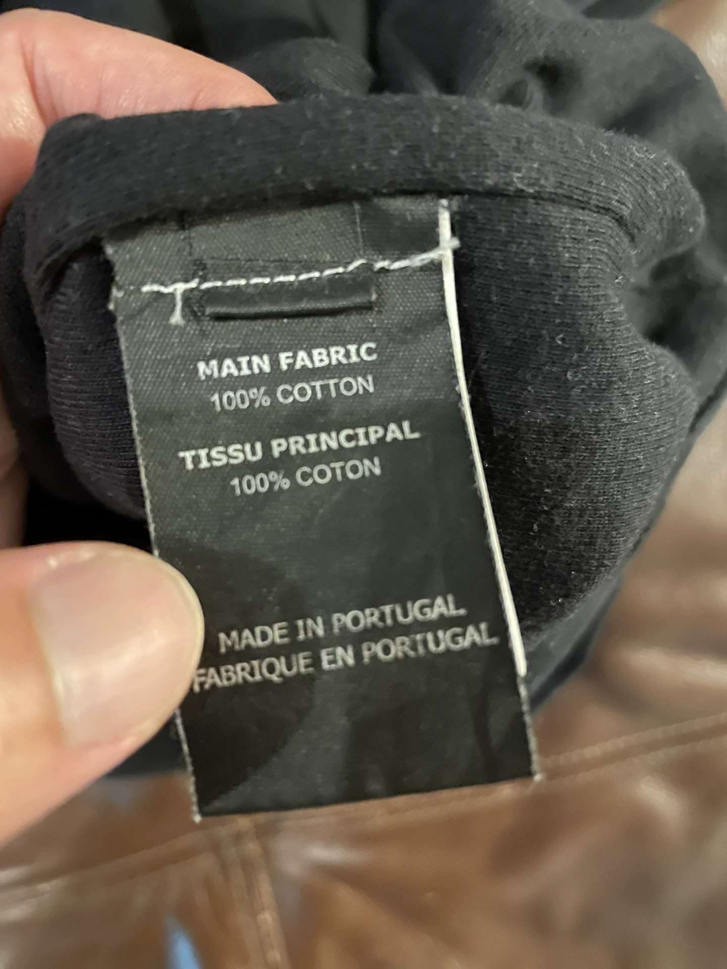 Vetements Men's Oversized XS T-Shirt — label