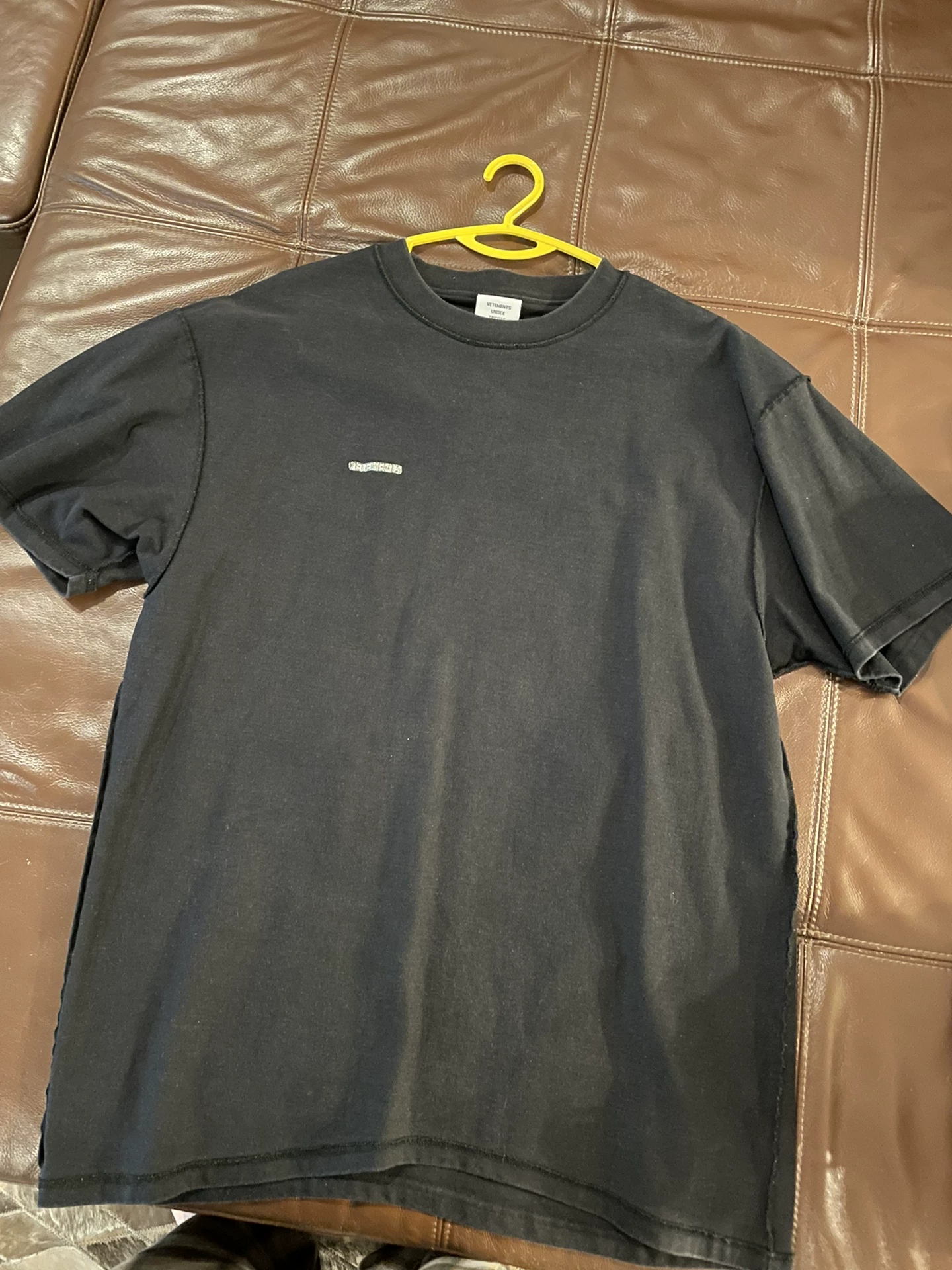 Vetements Men's Oversized XS T-Shirt
