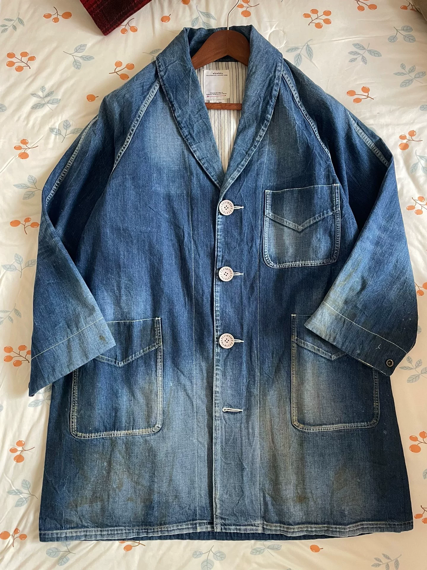 VISVIM SS FOUR CORNERS COAT