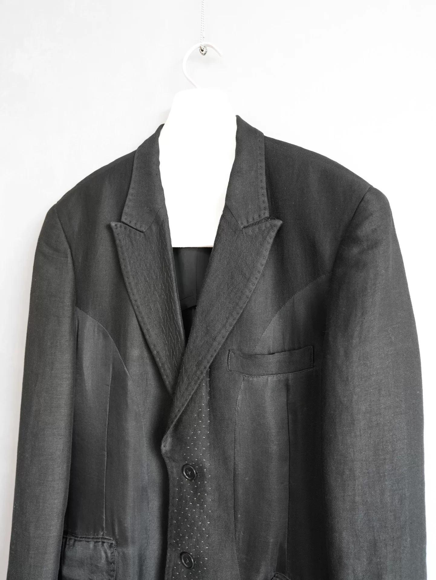 Yohji Yamamoto 09SS Hand-Stitched Jacket — back