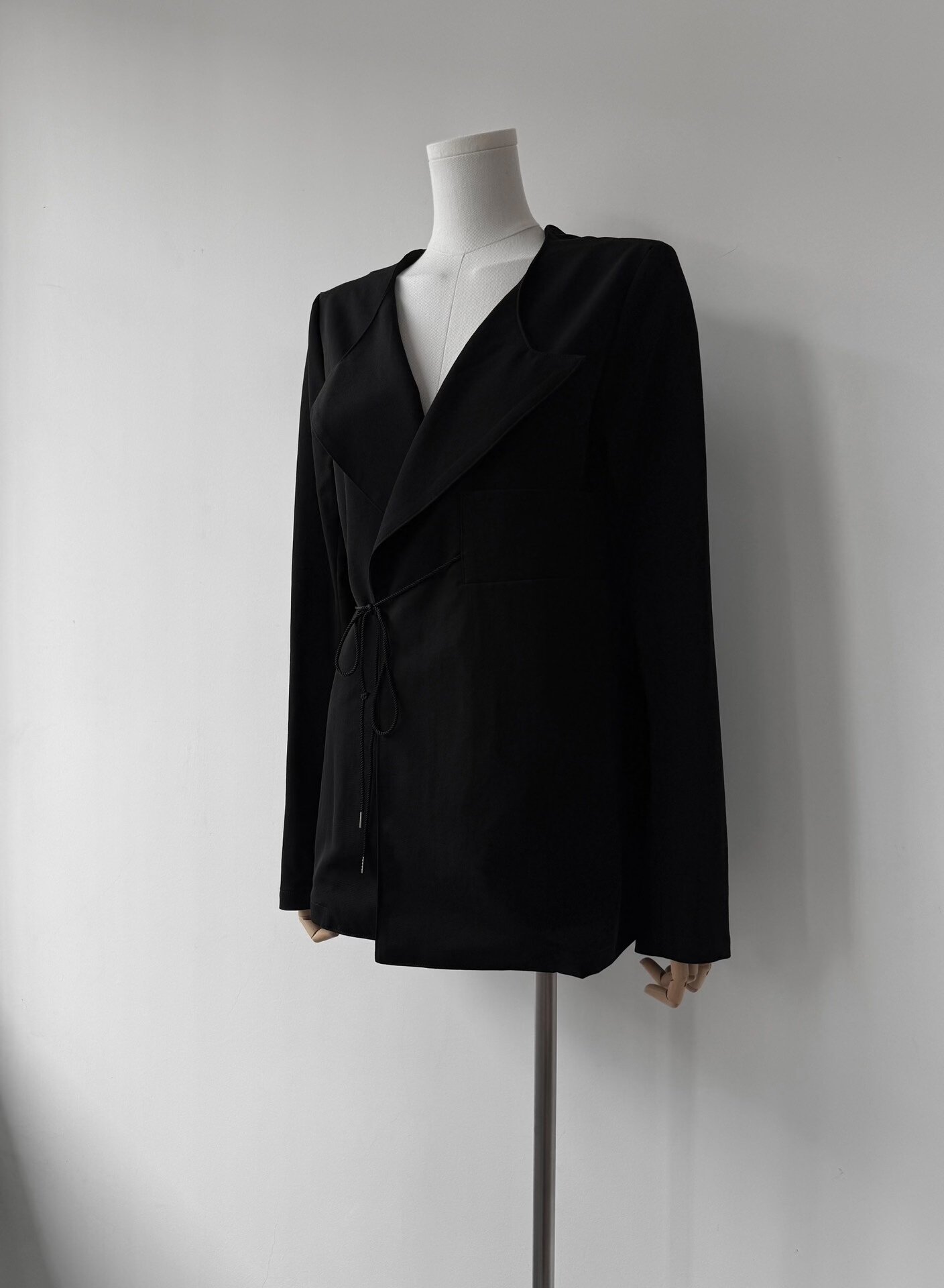 Yohji Yamamoto Limi Feu 12SS Wool Jacket — detail