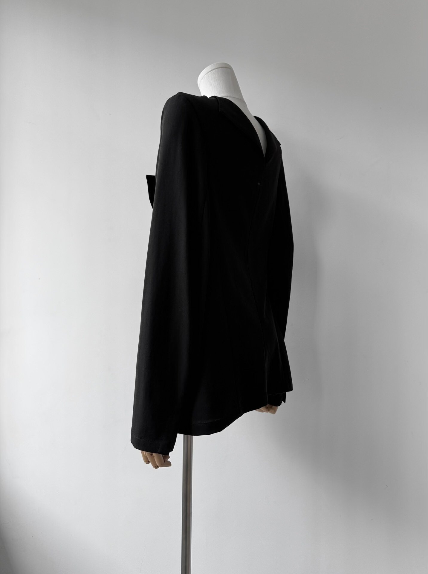 Yohji Yamamoto Limi Feu 12SS Wool Jacket — label