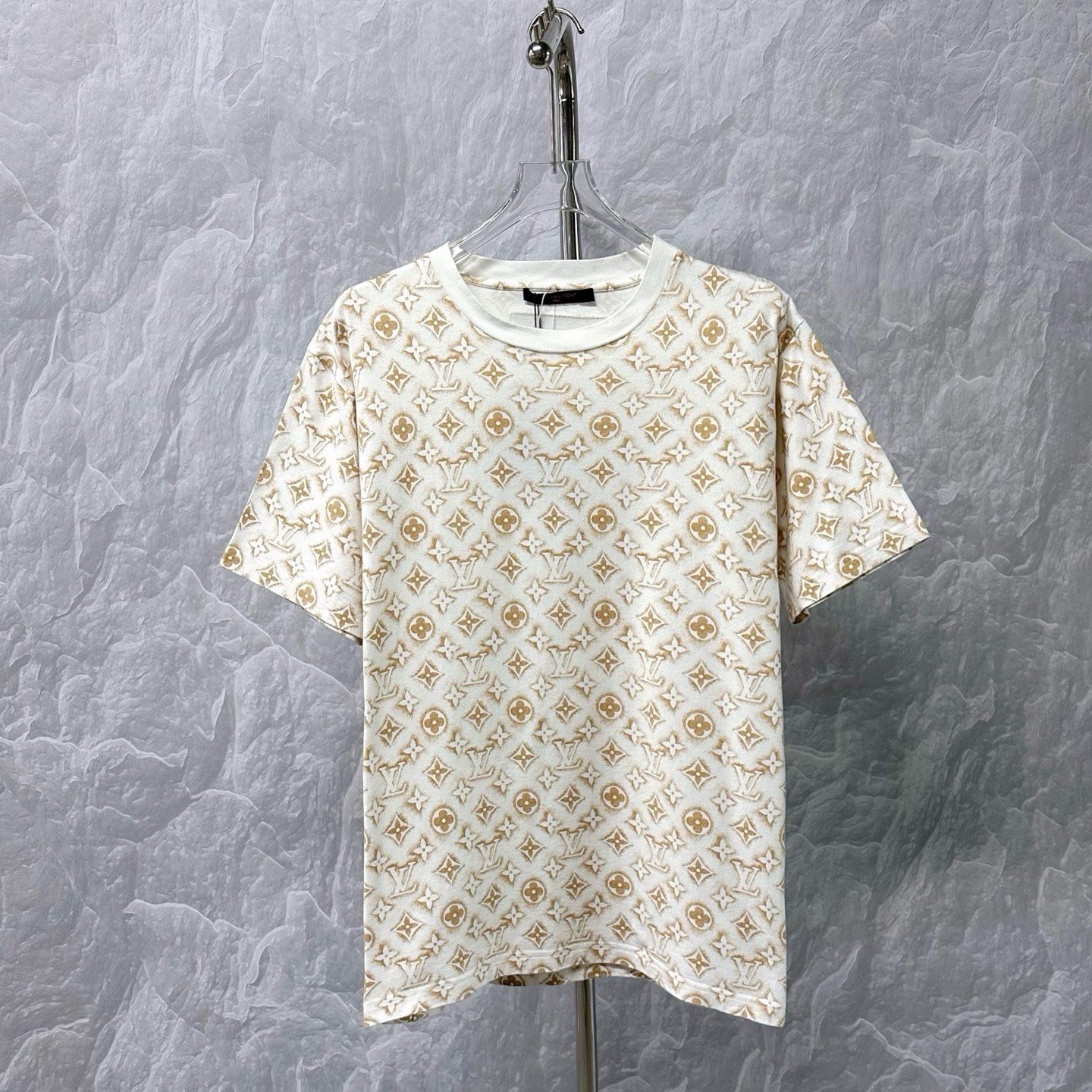 Louis Vuitton Monogram Print Short Sleeve XL