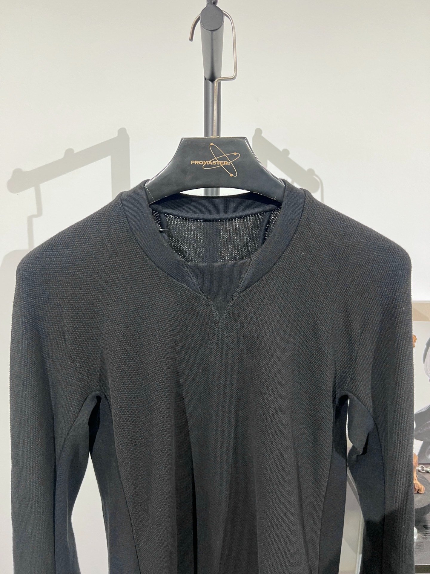 Boris Bidjan Saberi CR3 Waffle Sweatshirt — detail