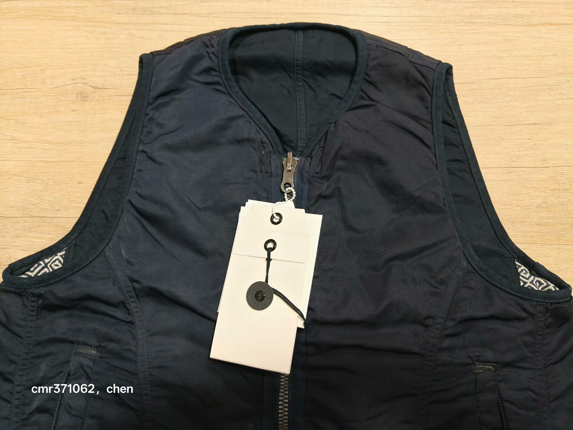 visvim 19ss Iris Liner Vest — front
