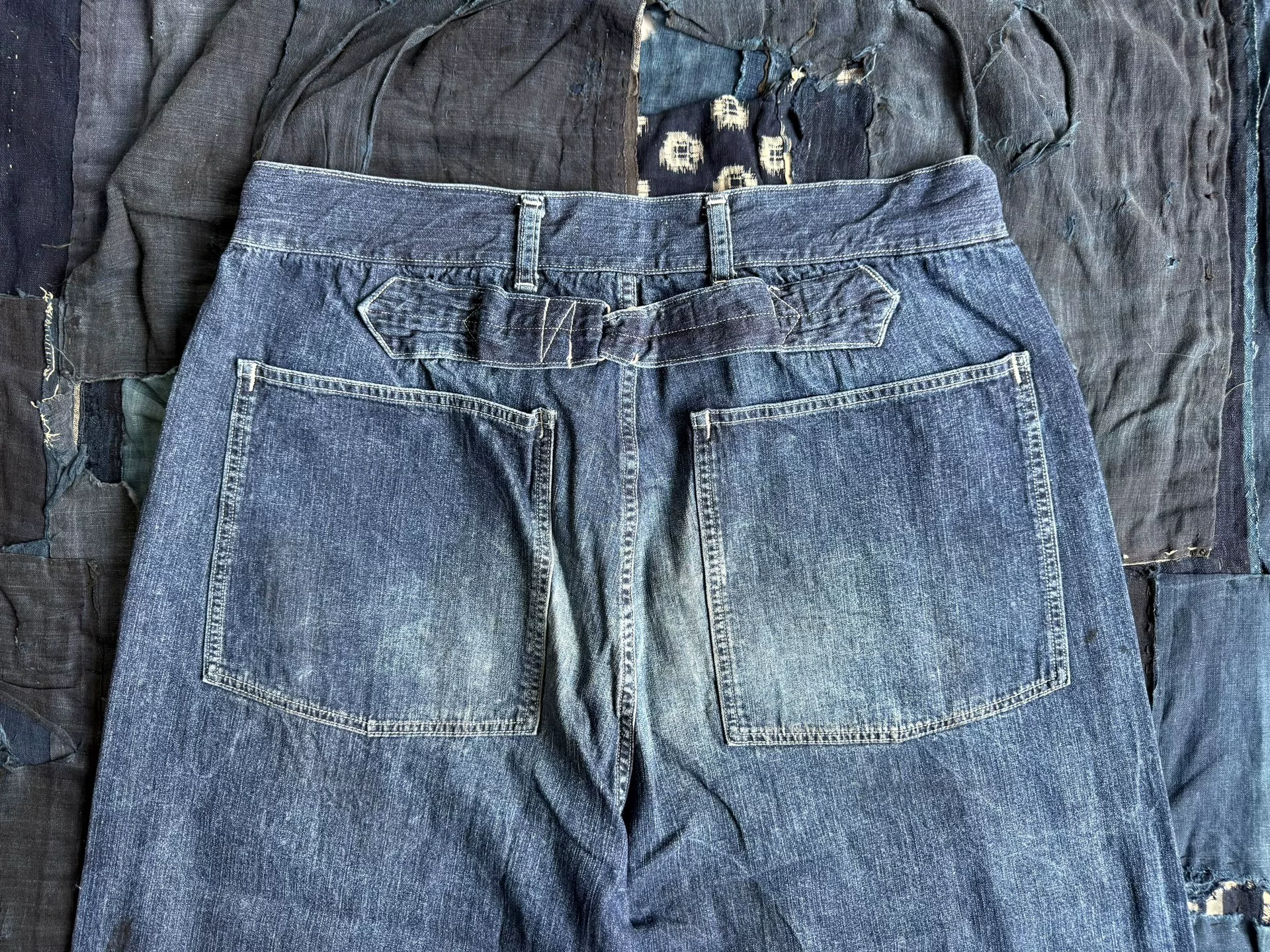 VISVIM 26SS Scout Dry Denim Limited Pants — label