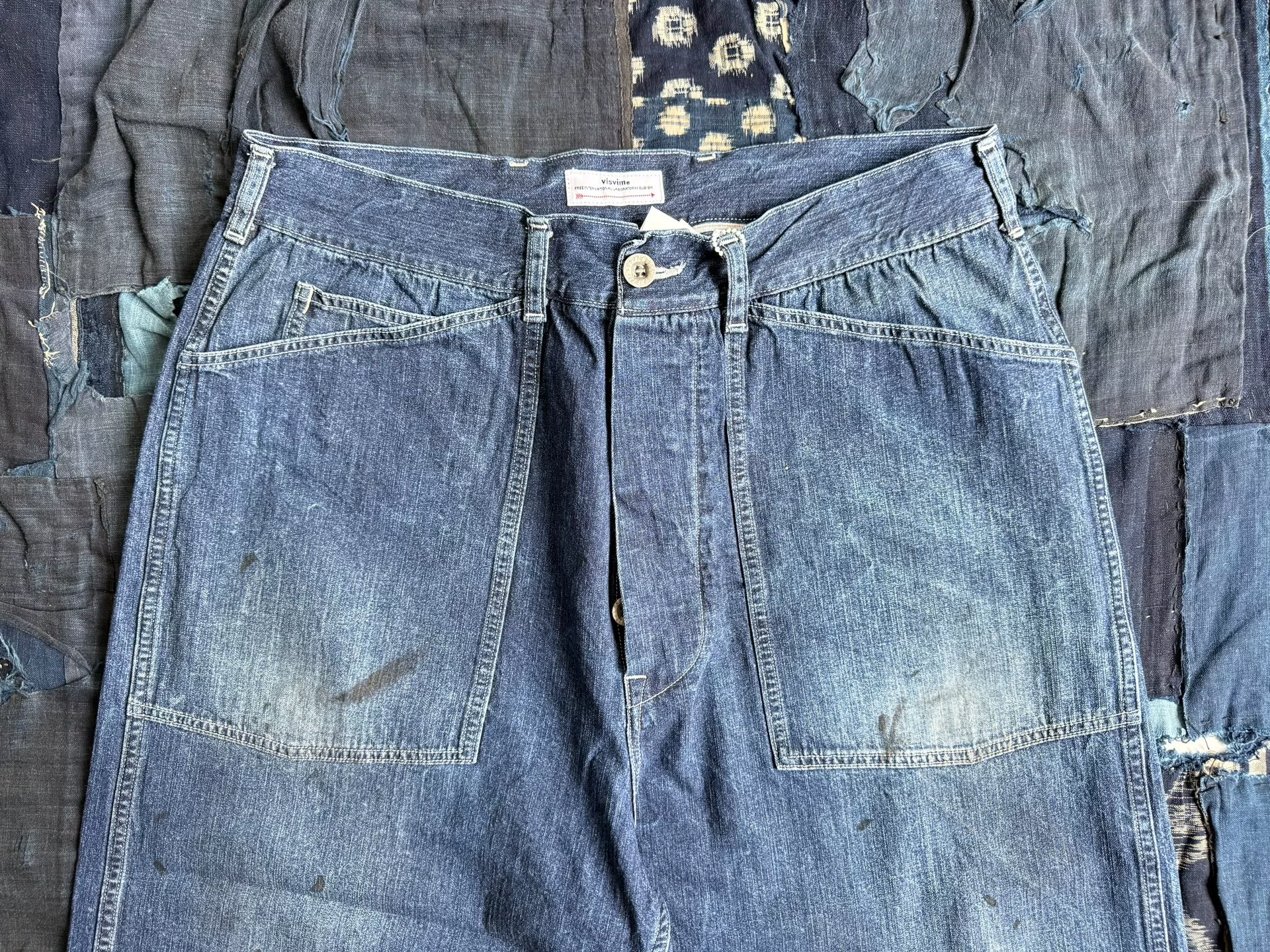 VISVIM 26SS Scout Dry Denim Limited Pants — back