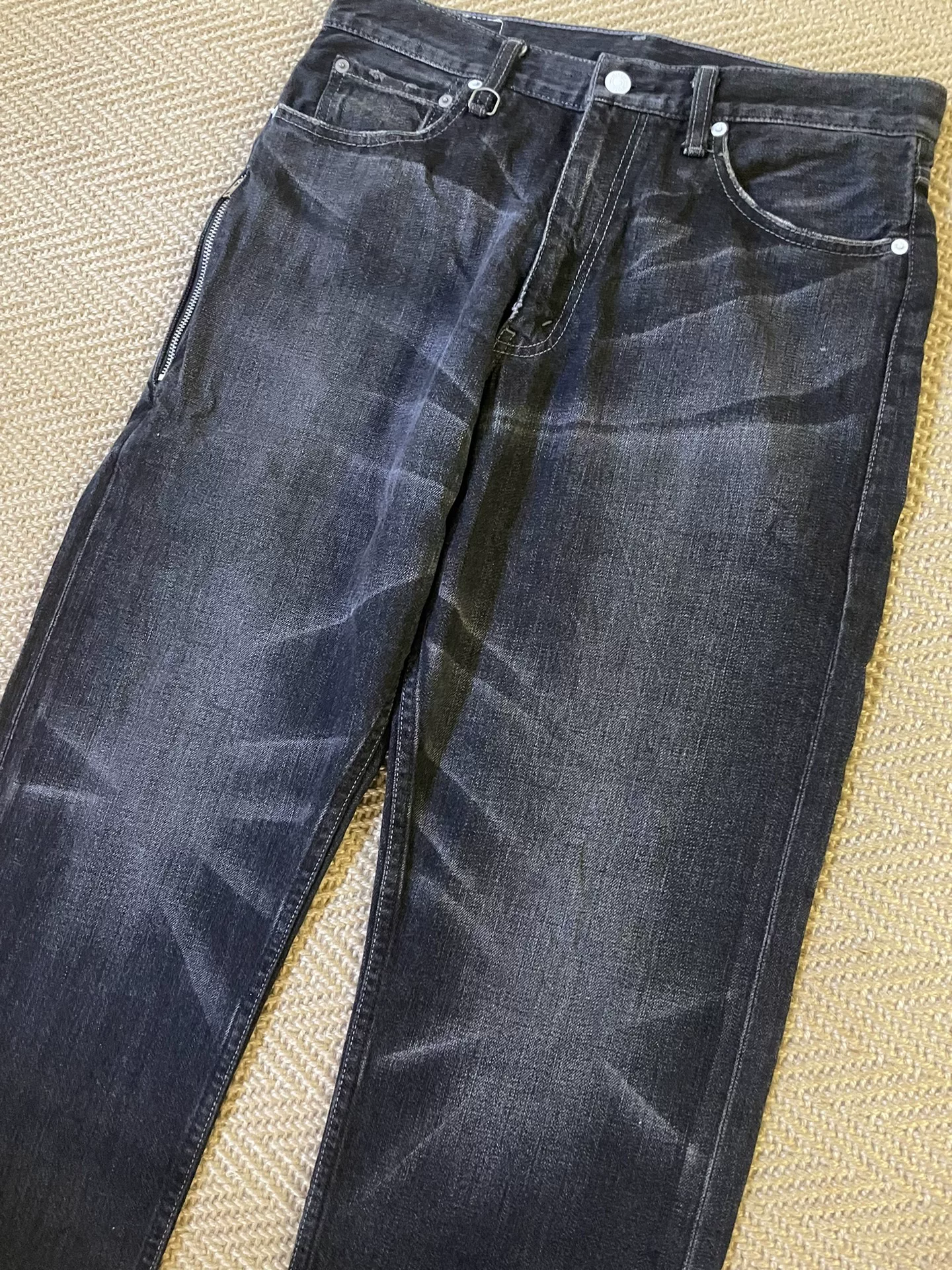 Levi's Fenom 505 Heavy Washed Jeans — detail