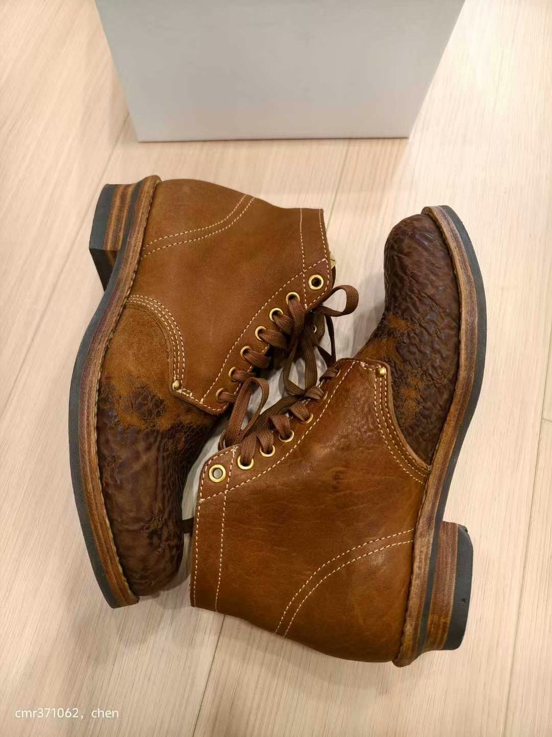 VISVIM 22AW BRIGADIER BOOTS-FOLK — detail