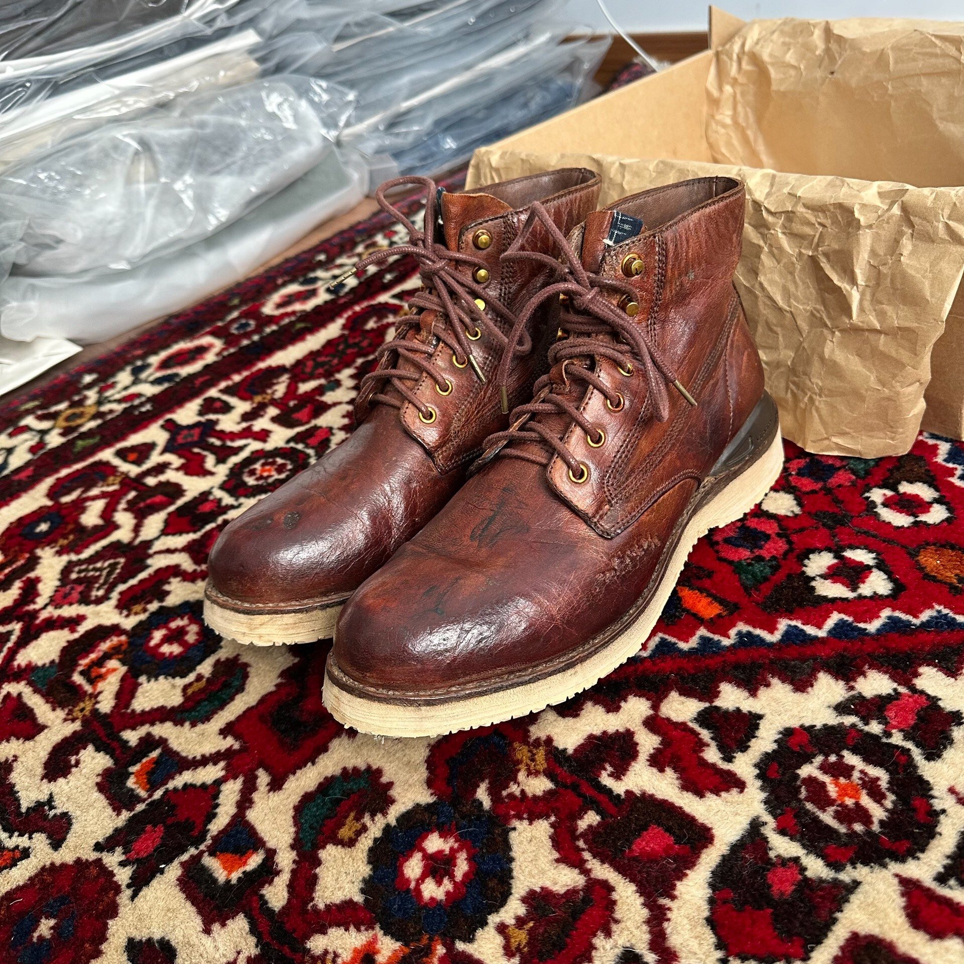 visvim 20AW ICT VIRGIL BOOTS — front