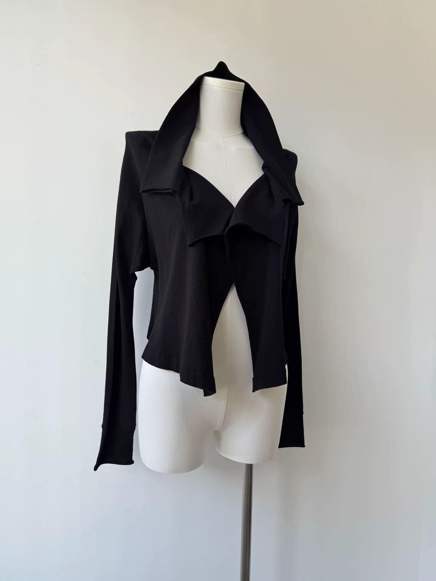 Yohji Yamamoto Y's 16SS Asymmetrical Cardigan — front