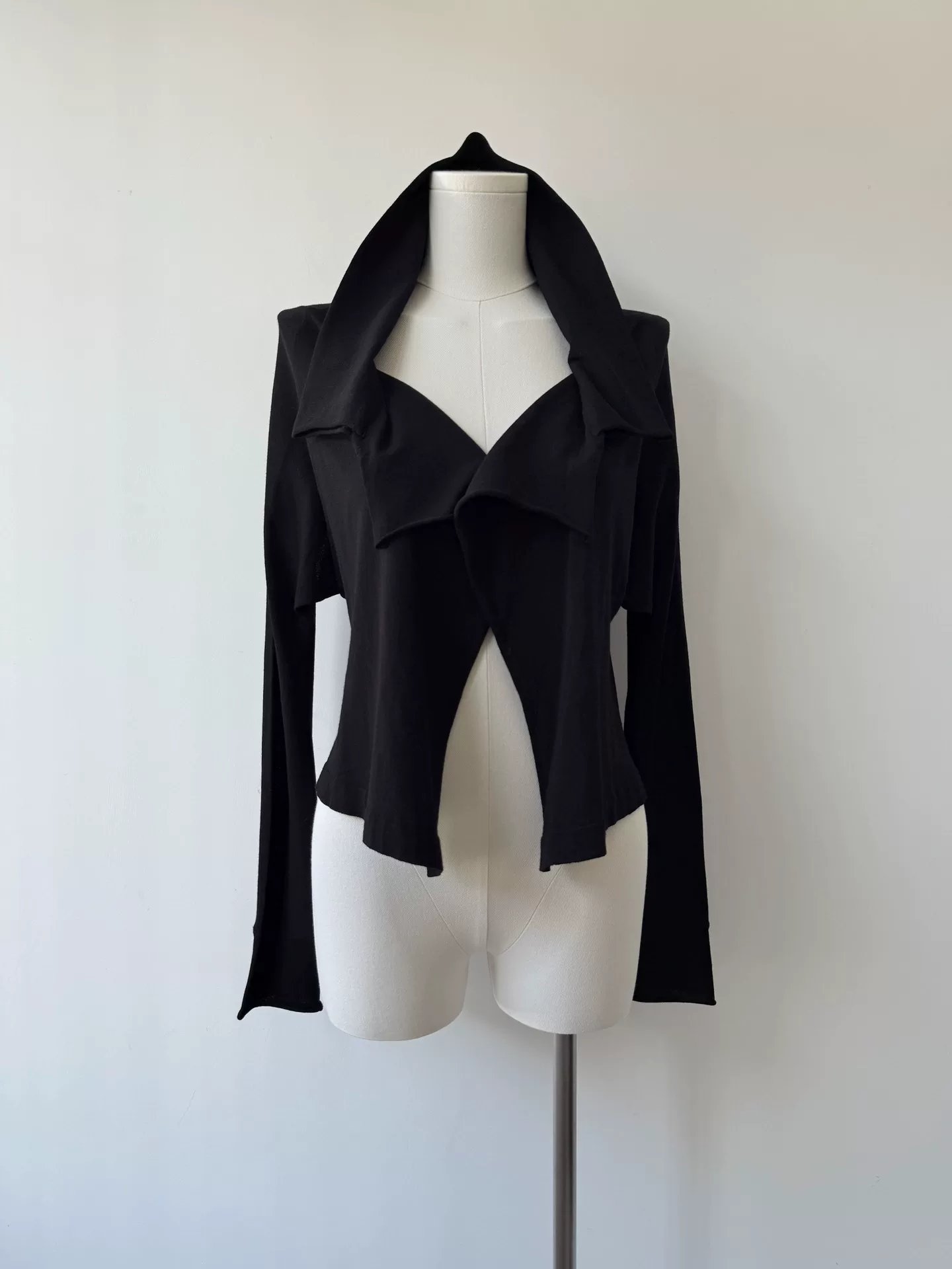 Yohji Yamamoto Y's 16SS Asymmetrical Cardigan