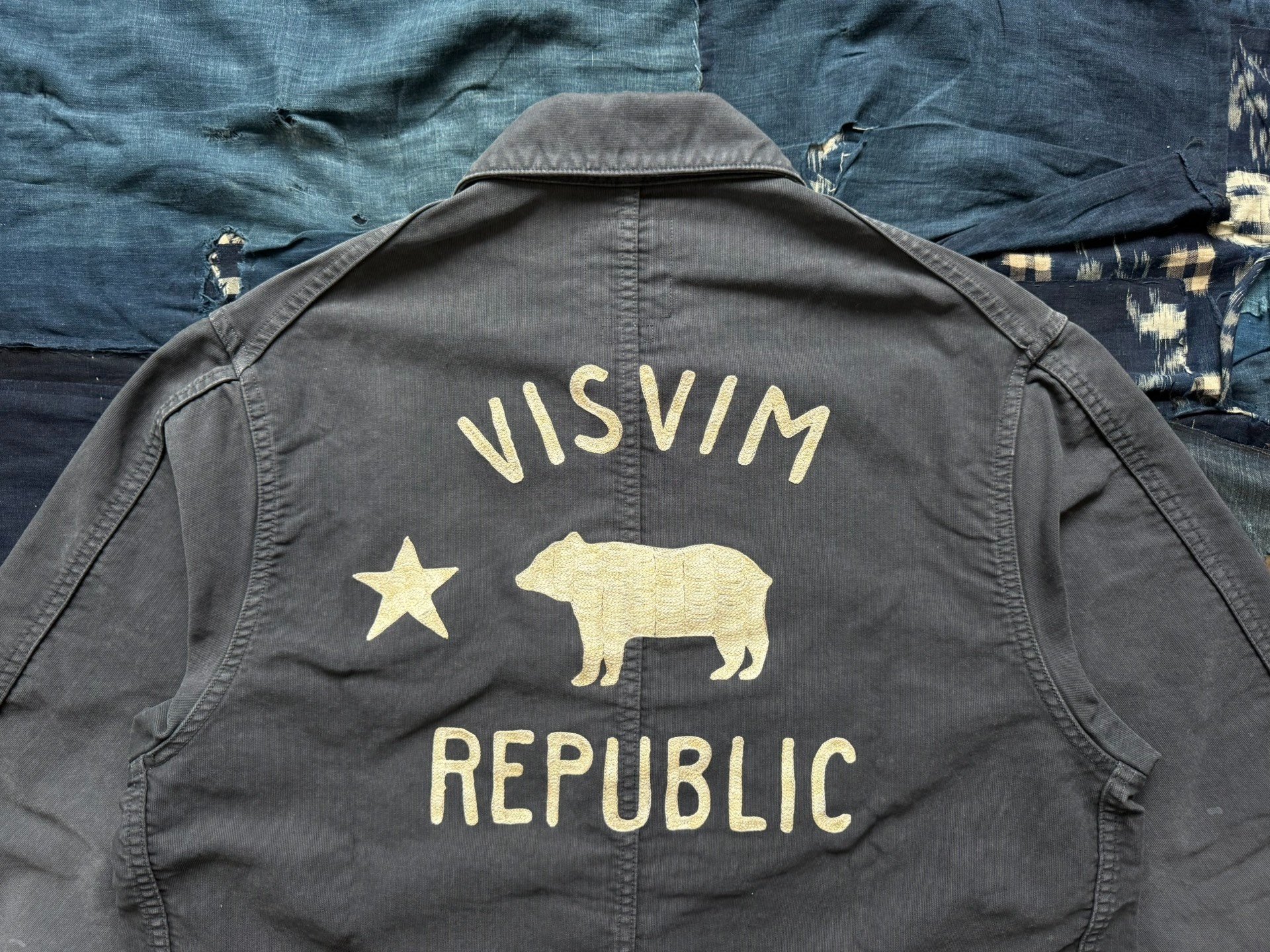 VISVIM 25AW Damaged German Cords Coverall Jacket — back