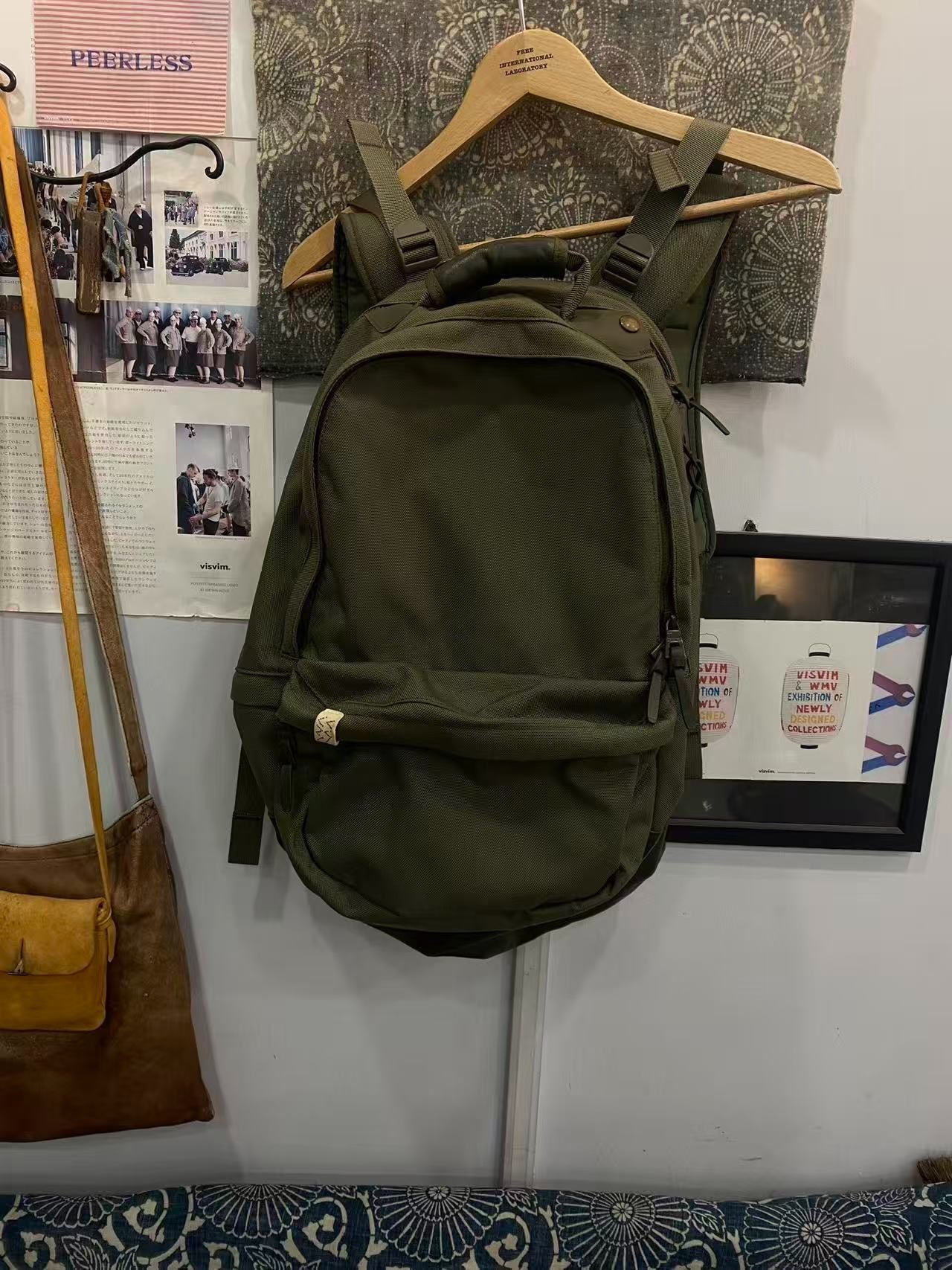 VISVIM Cordura Army Green Backpack
