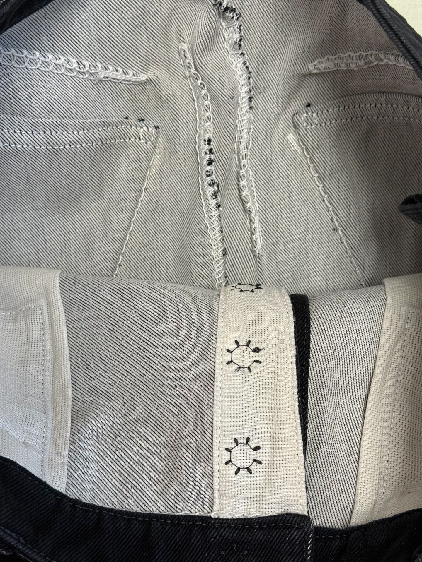 C.C.P Overlock Dead End Jeans — back