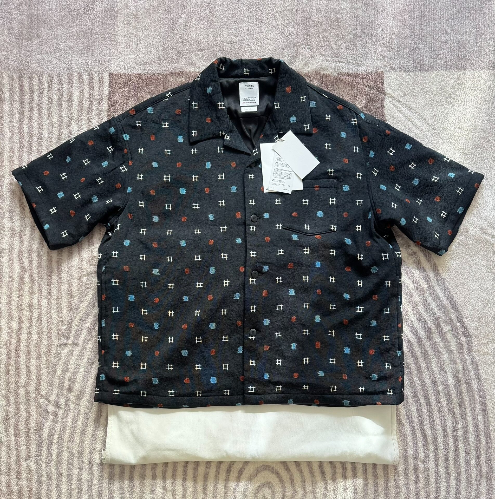 VISVIM 25SS WALLIS SHIRT S/S MAWATA SILK