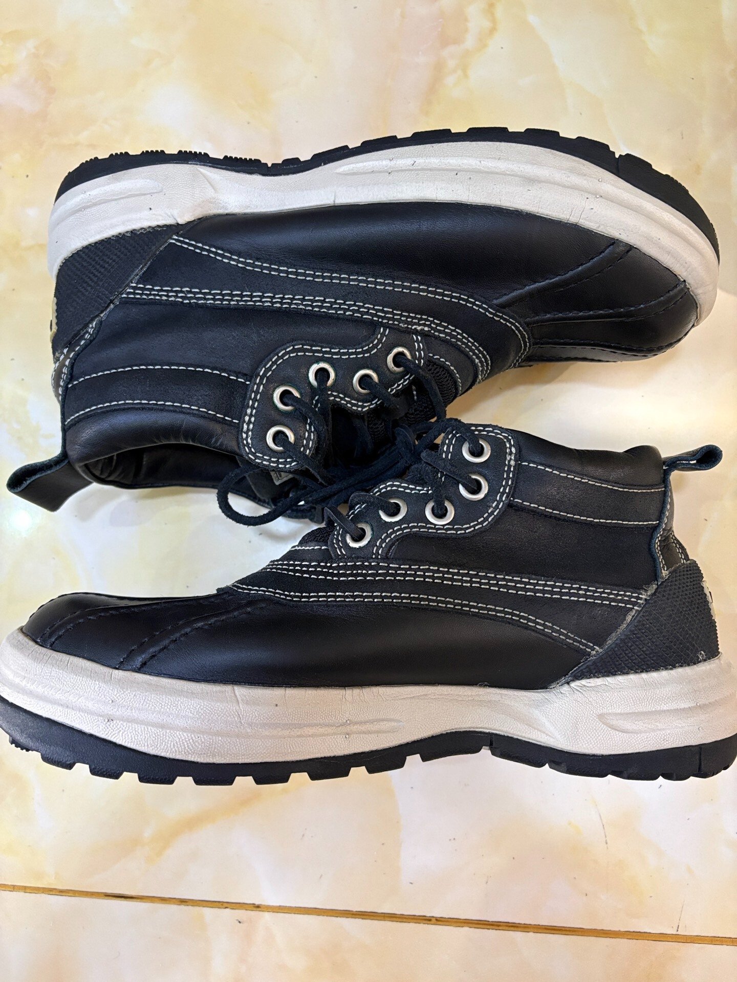 VISVIM TYPE DECOY DUCK BOOTS — label