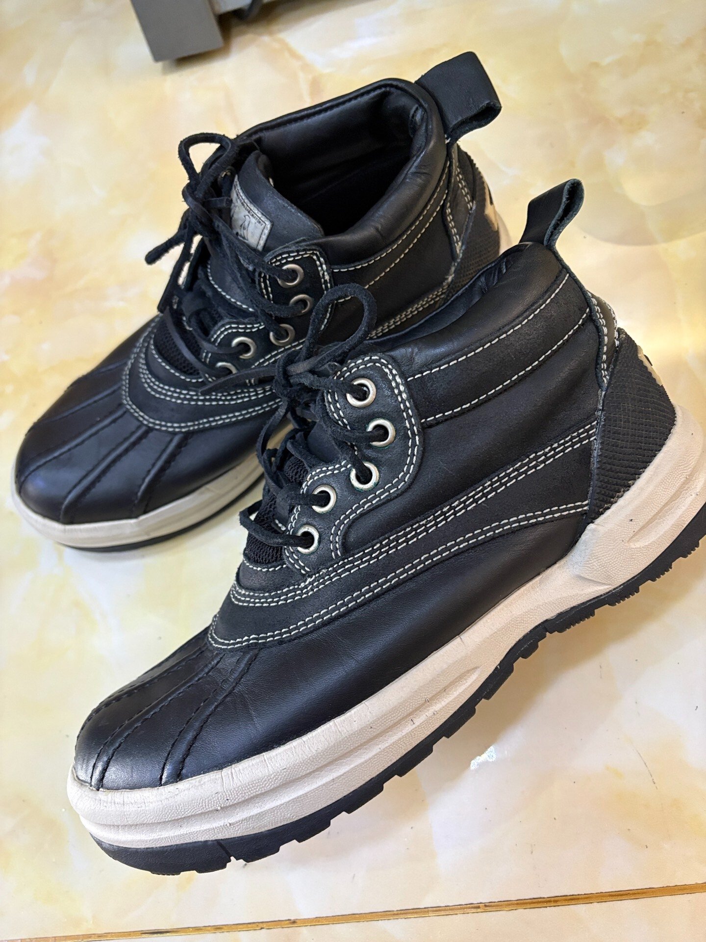VISVIM TYPE DECOY DUCK BOOTS — front