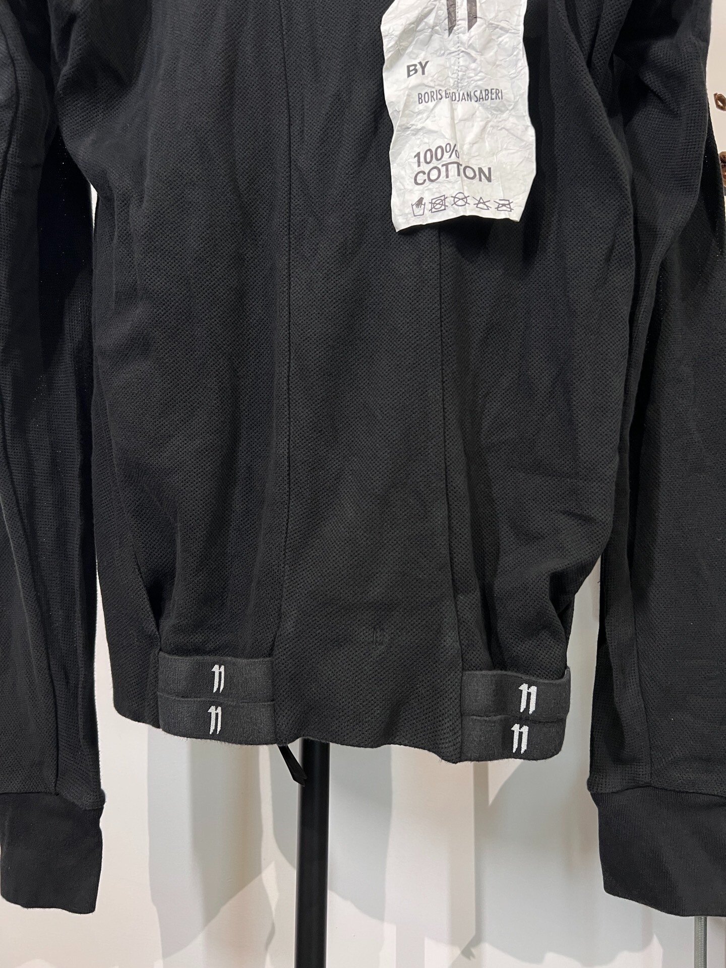 Boris Bidjan Saberi 11by bbs Hooded Jacket — label