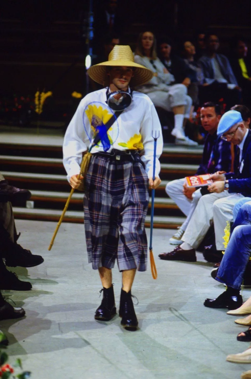Yohji Yamamoto 96SS Sunflower Shirt — front