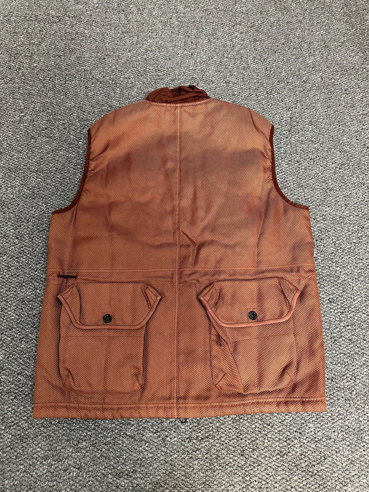 Stone Island High-Density Woven Vest — label