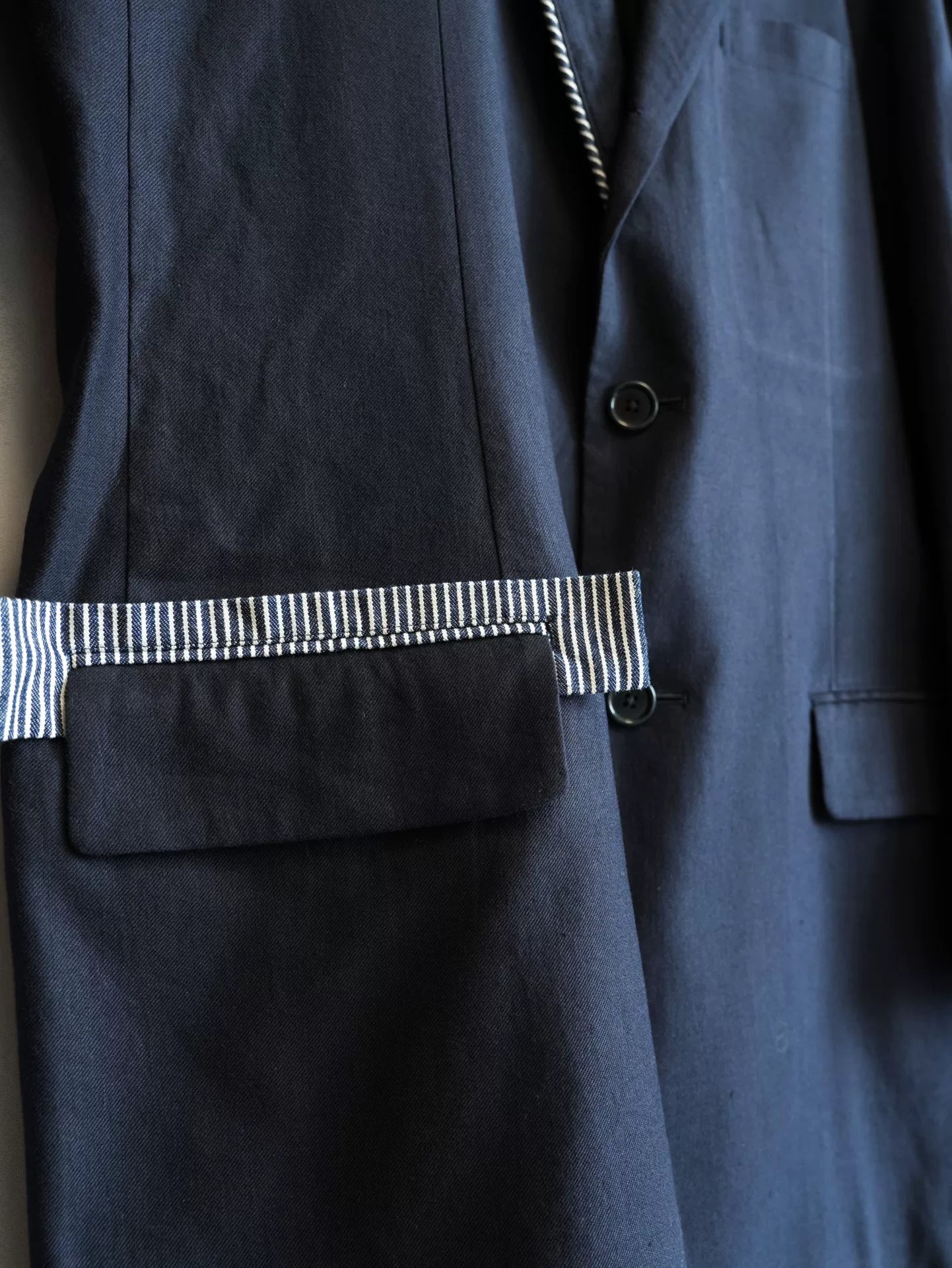 Yohji Yamamoto 10SS Striped Blazer — back