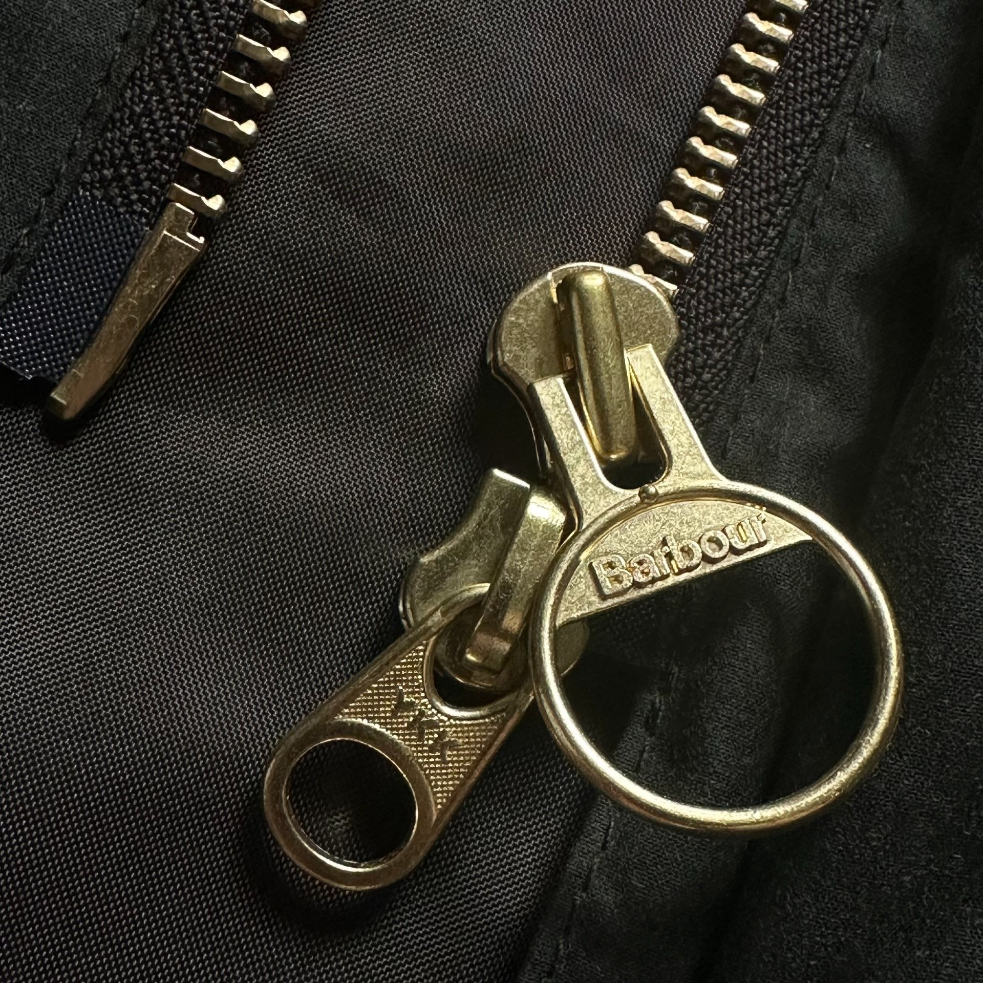Barbour OS Bedale Oversized Jacket — detail