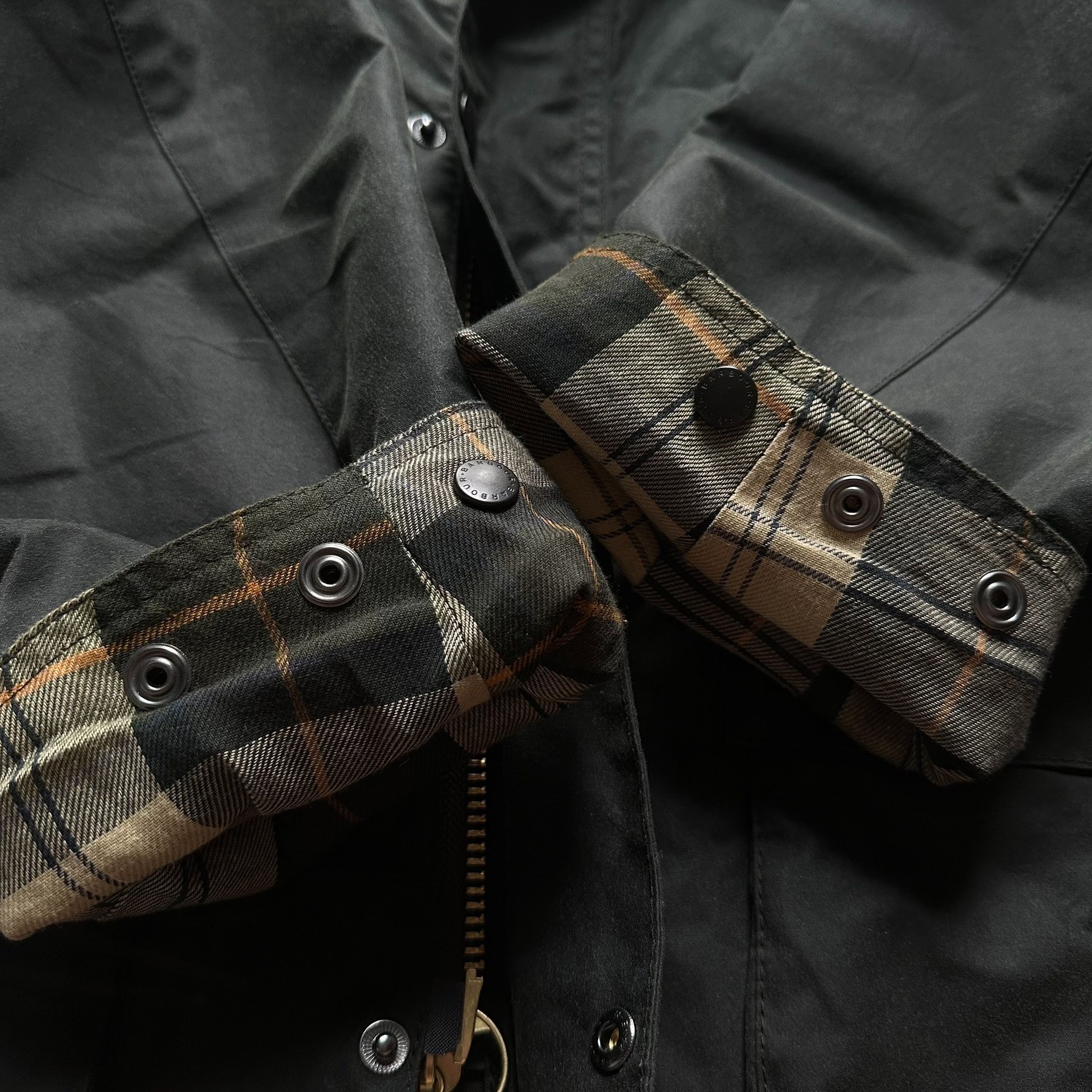 Barbour OS Bedale Oversized Jacket — front