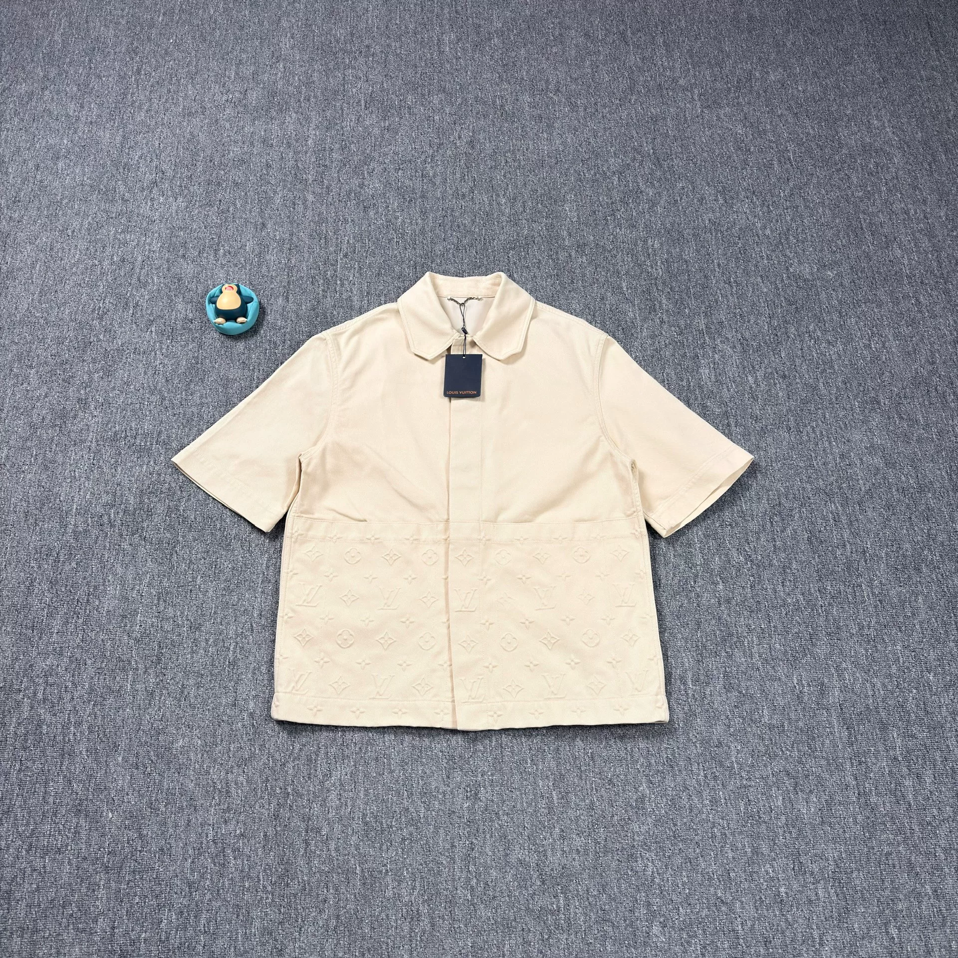 Louis Vuitton Beige All-Over Print Shirt