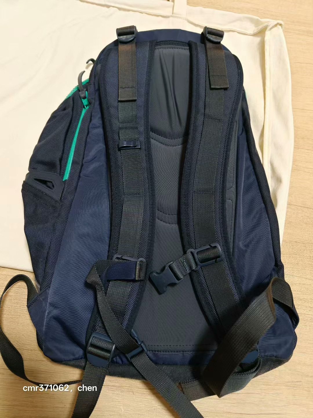 visvim 15AW Ballistic 20L Backpack — label