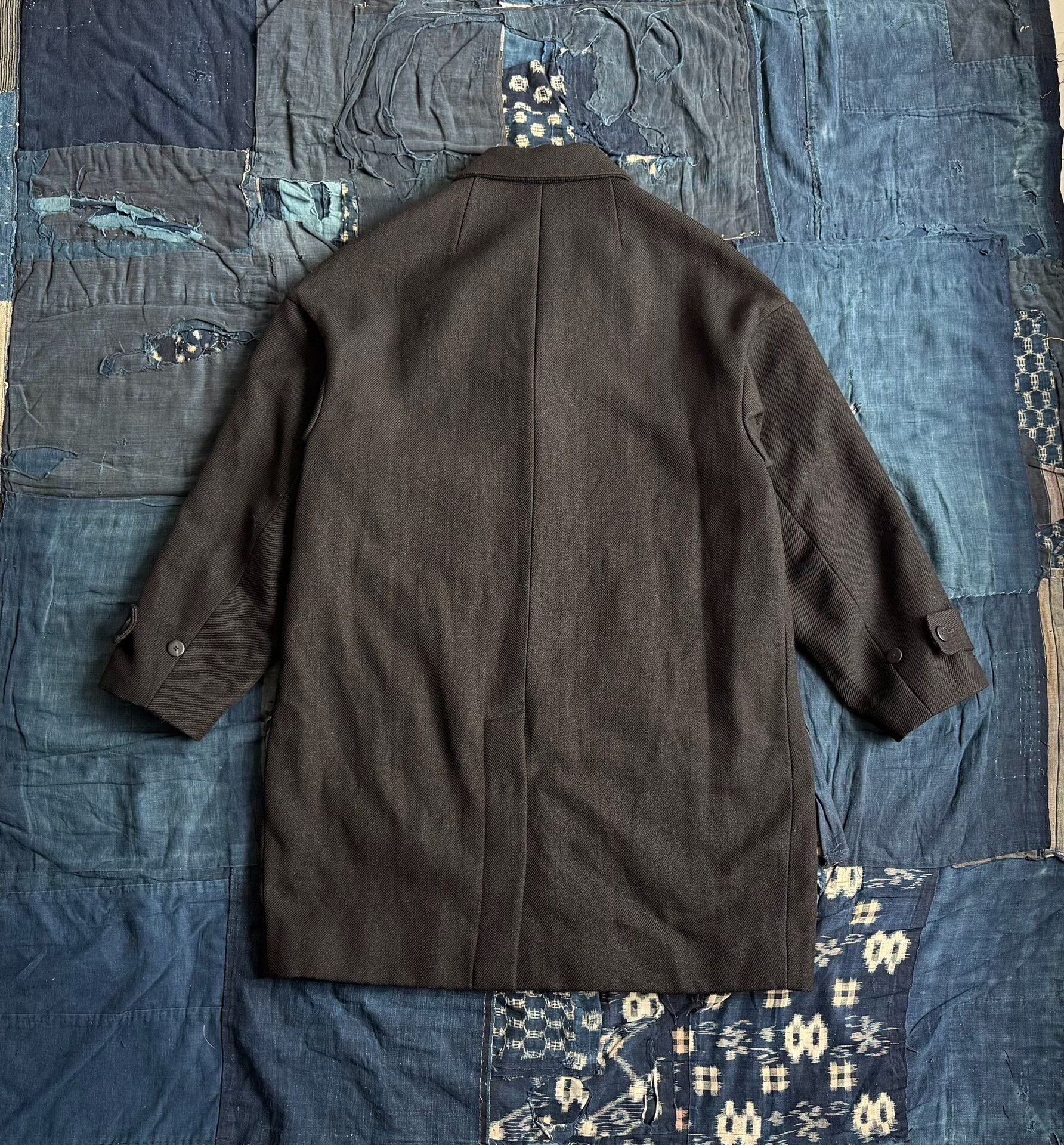VISVIM 25AW Hammons Coat — detail