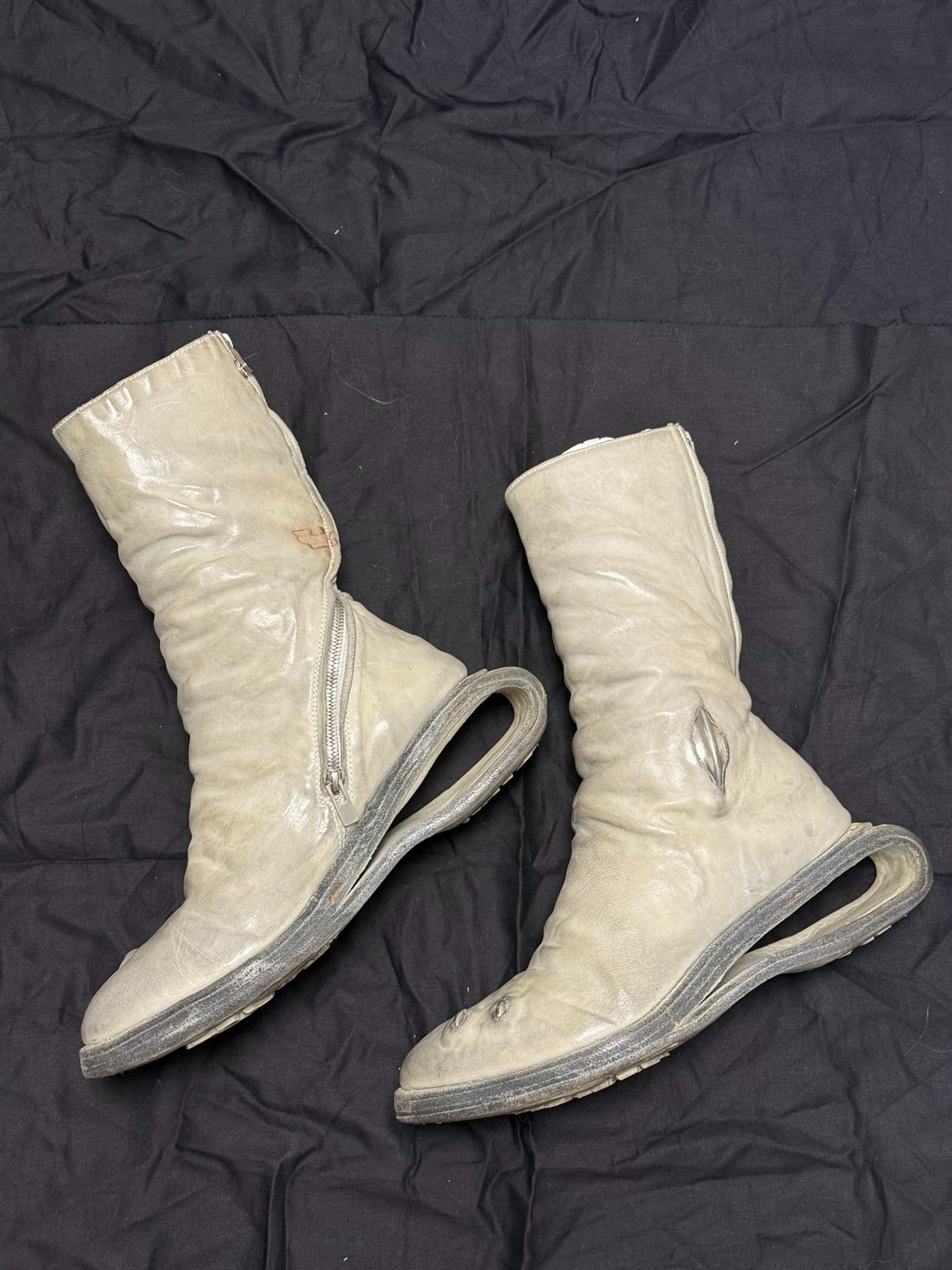 Carol Christian Poell U-Sole Leather Boots — detail