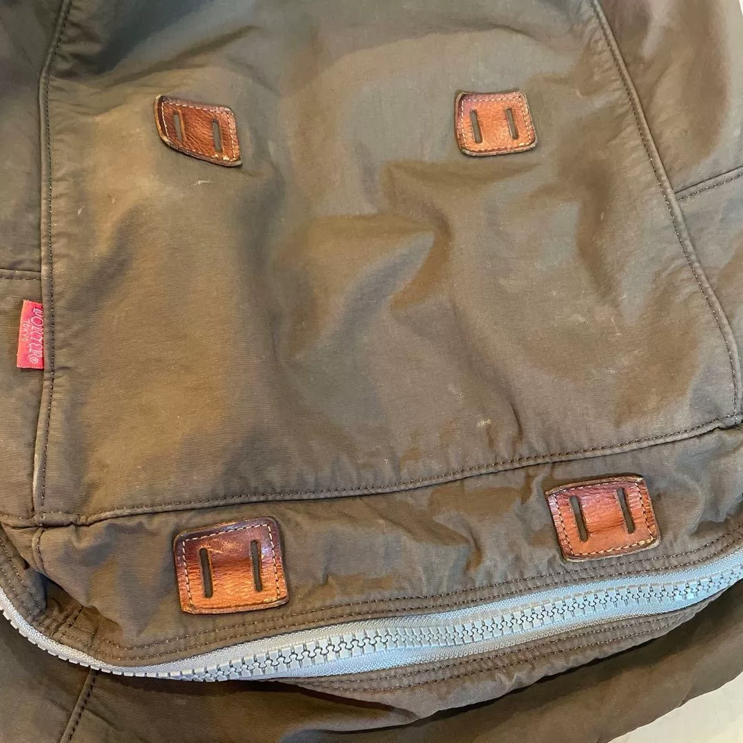 PORTER 70th Anniversary Limited Backpack — label