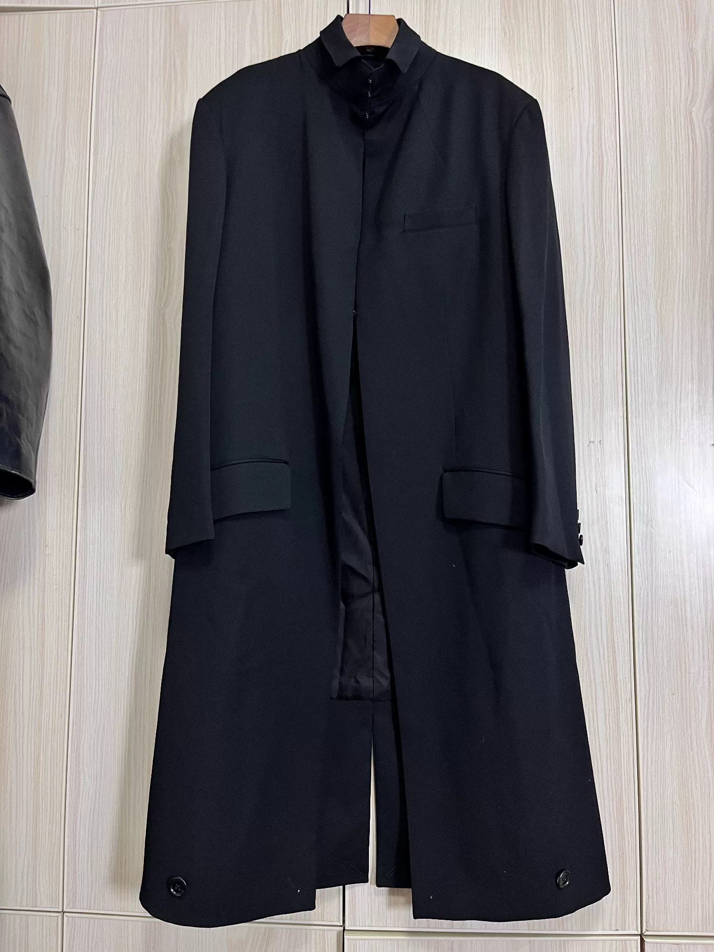 Yohji Yamamoto Long Black Coat