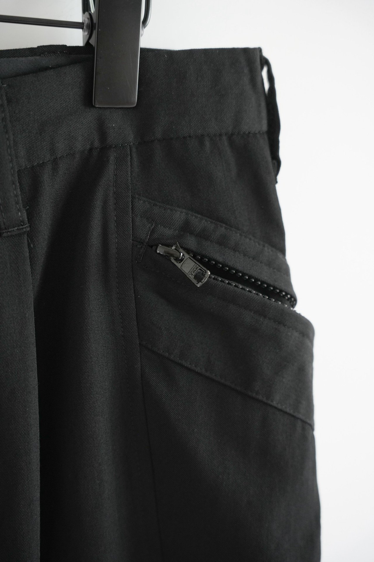 Yohji Yamamoto 2013AW Side Zip Wool Trousers — back