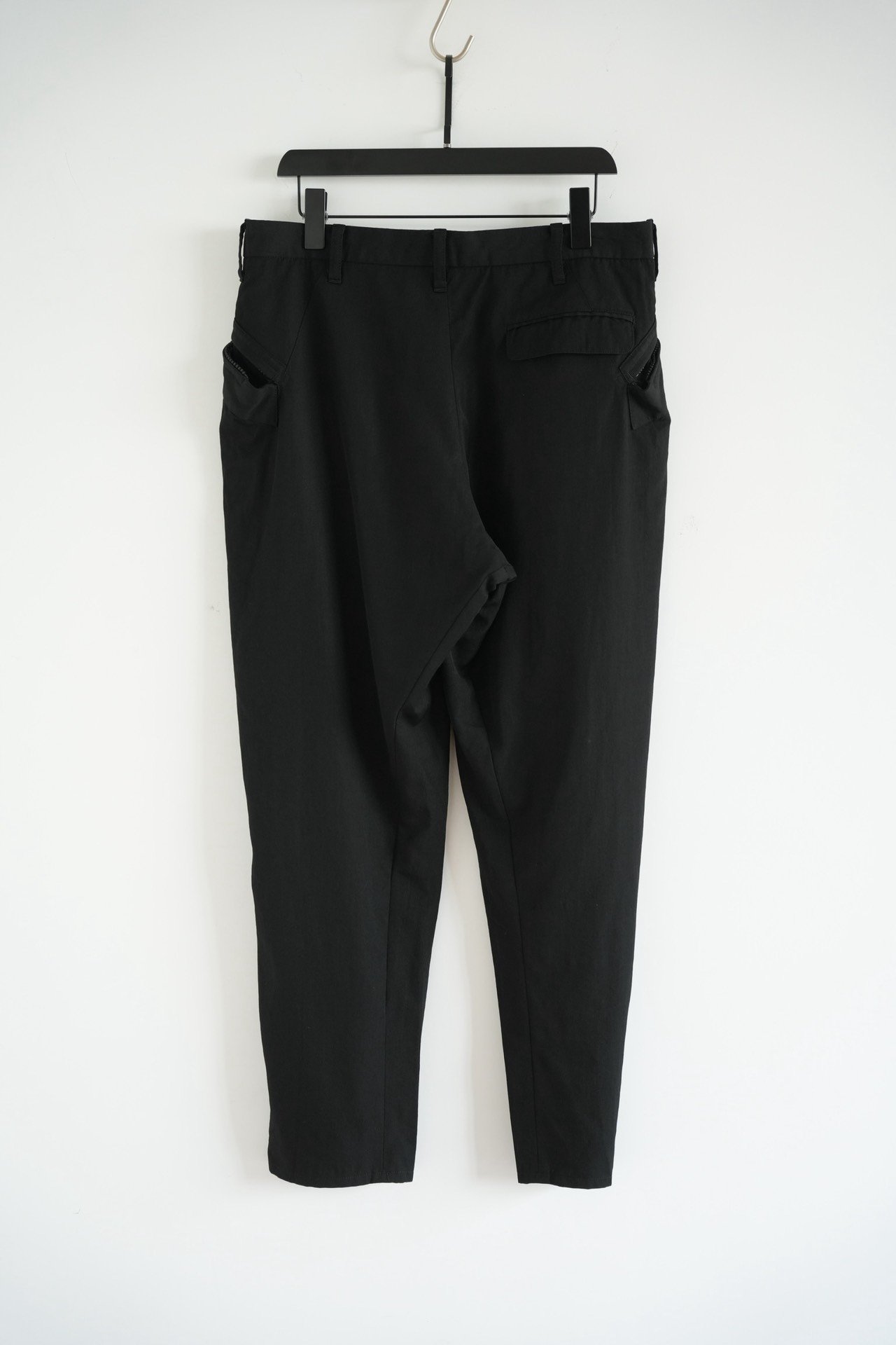 Yohji Yamamoto 2013AW Side Zip Wool Trousers — front