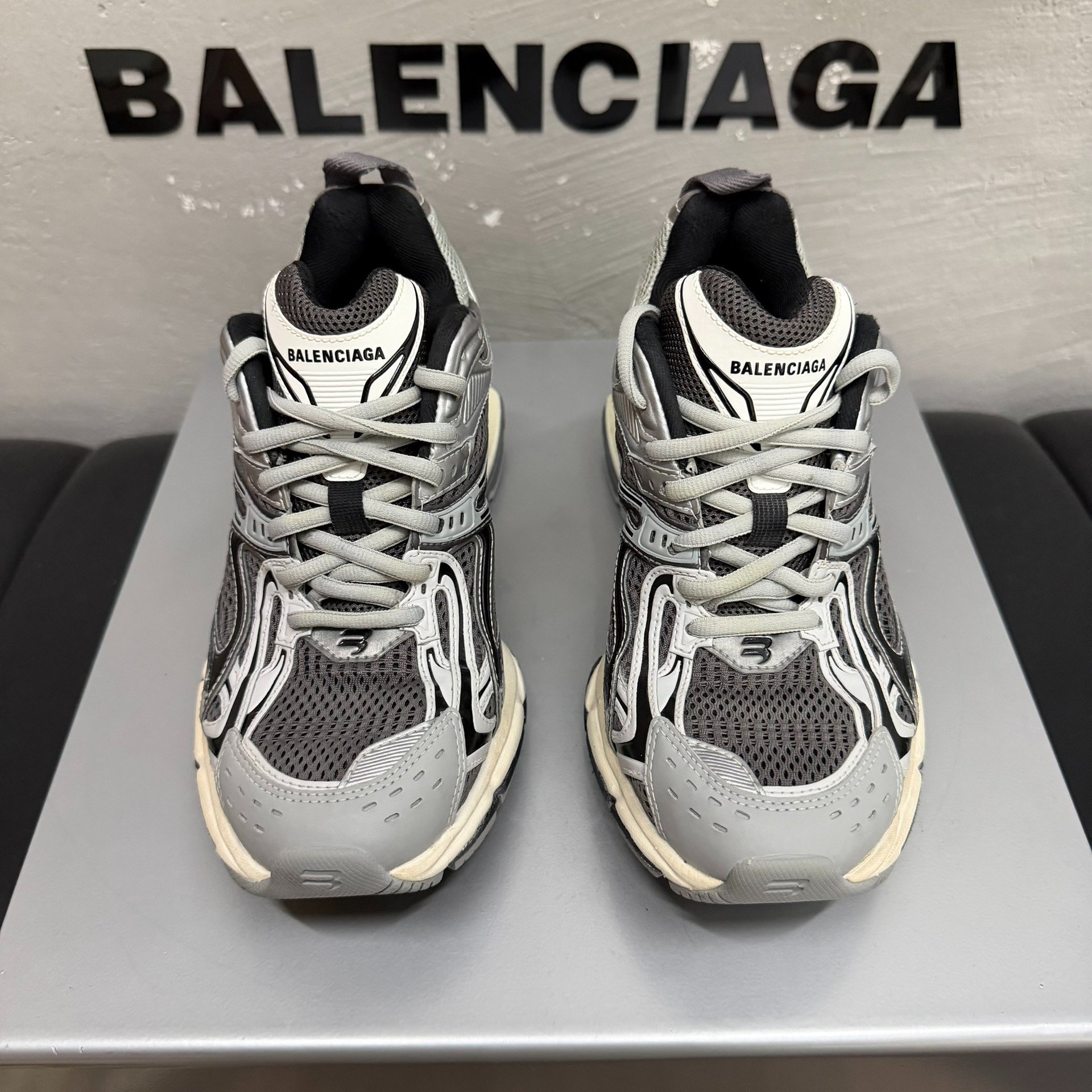 Balenciaga X-Pander Dad Shoes — front