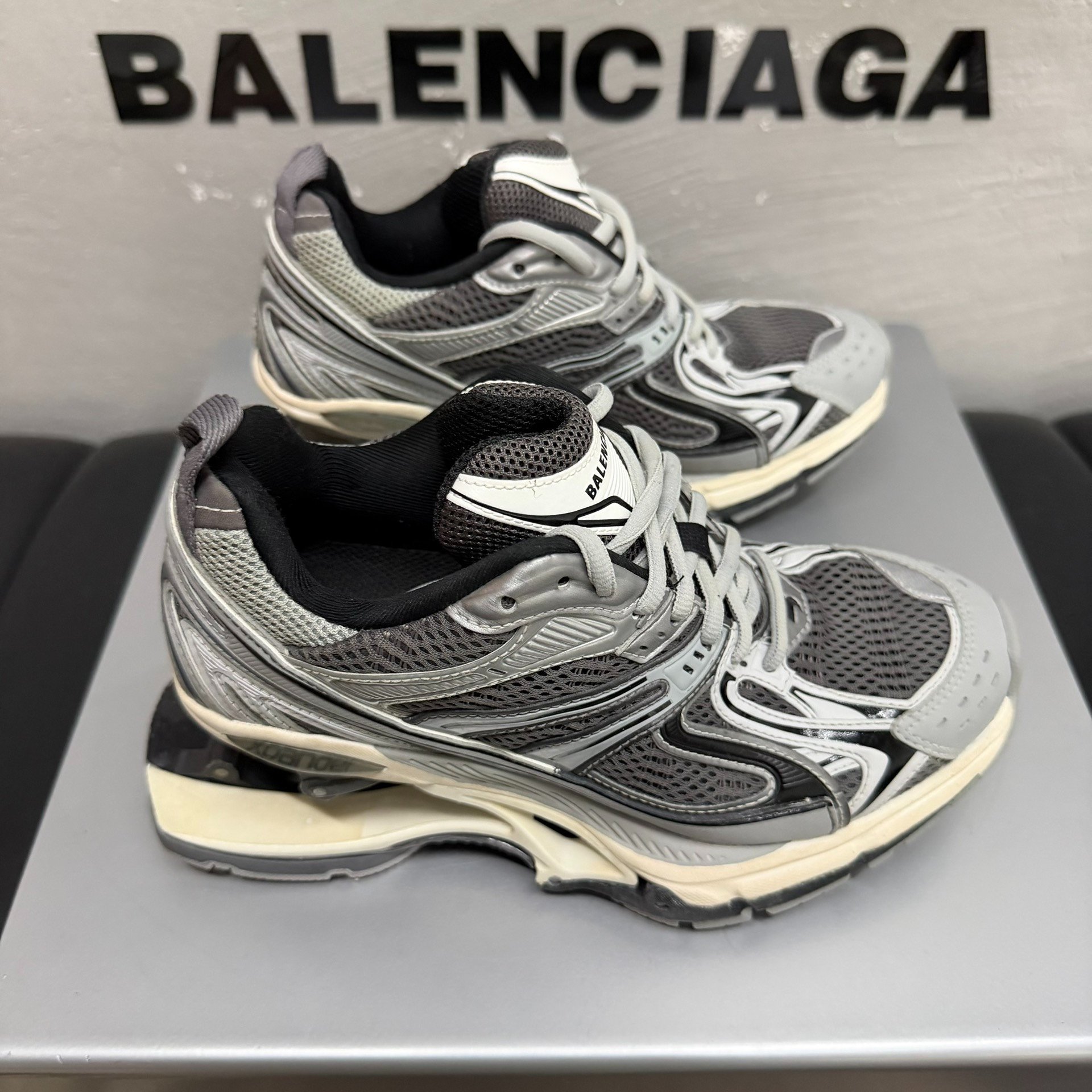 Balenciaga X-Pander Dad Shoes — back