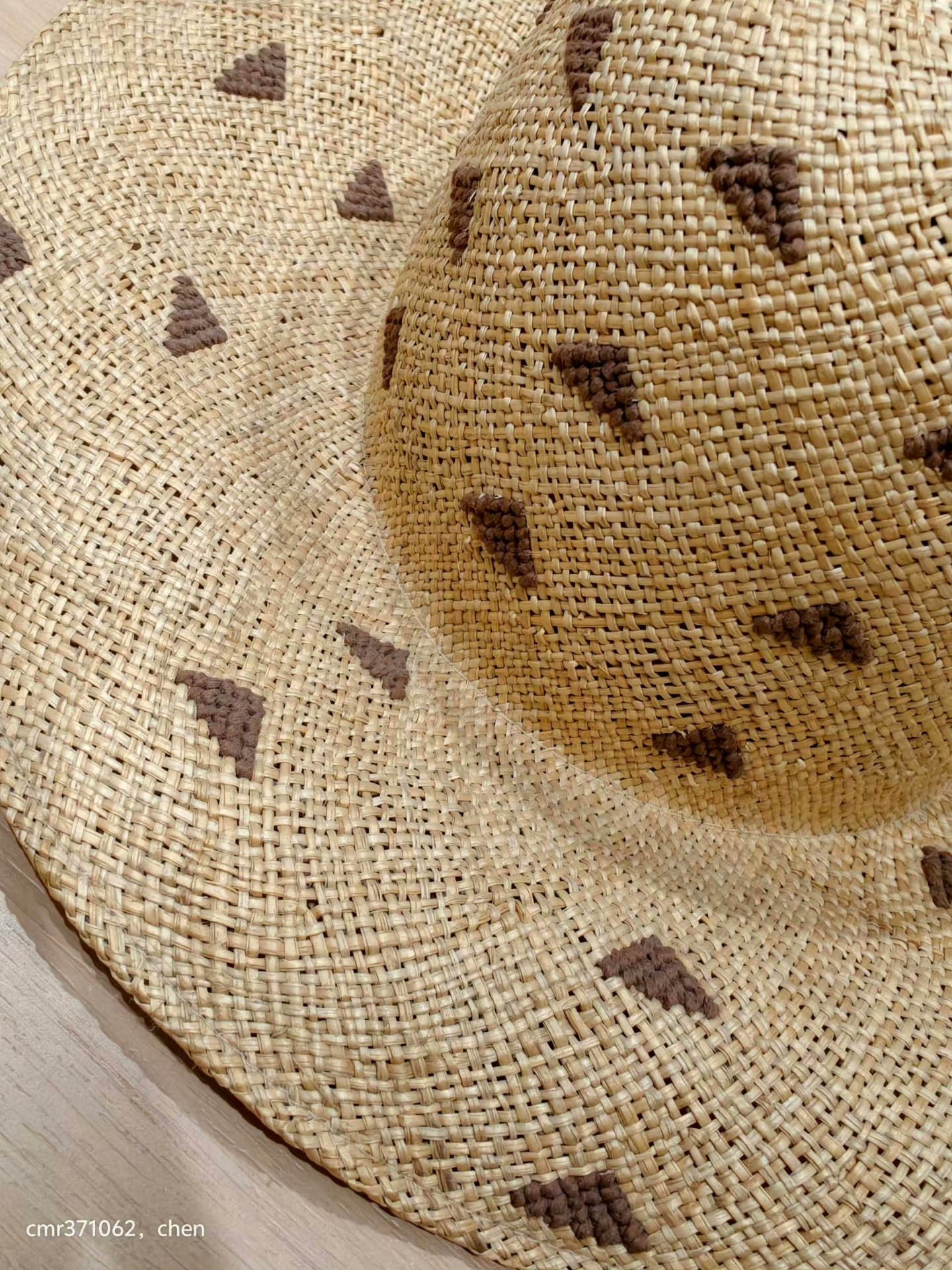 VISVIM 15SS STRAW HAT — detail