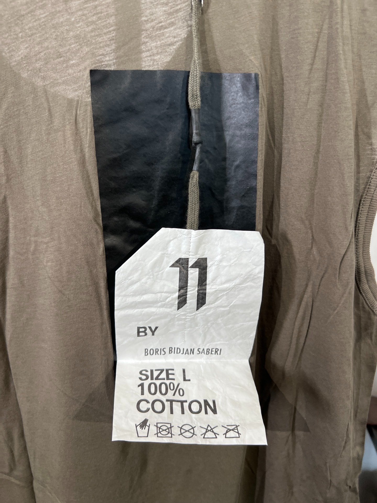Boris Bidjan Saberi 11by bbs T2F Sleeveless Vest — back